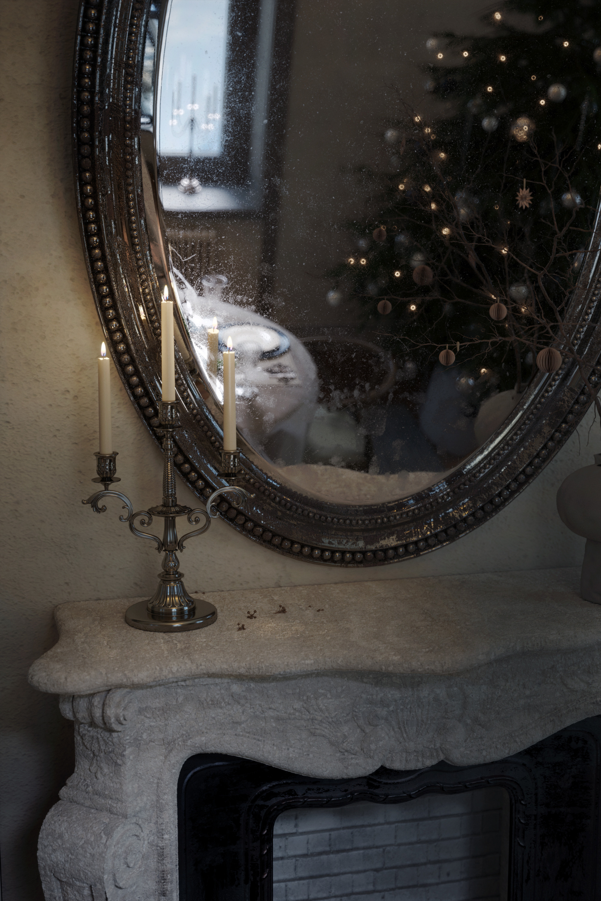 NEW YEAR MOOD. Визуализации Дизайн проектов