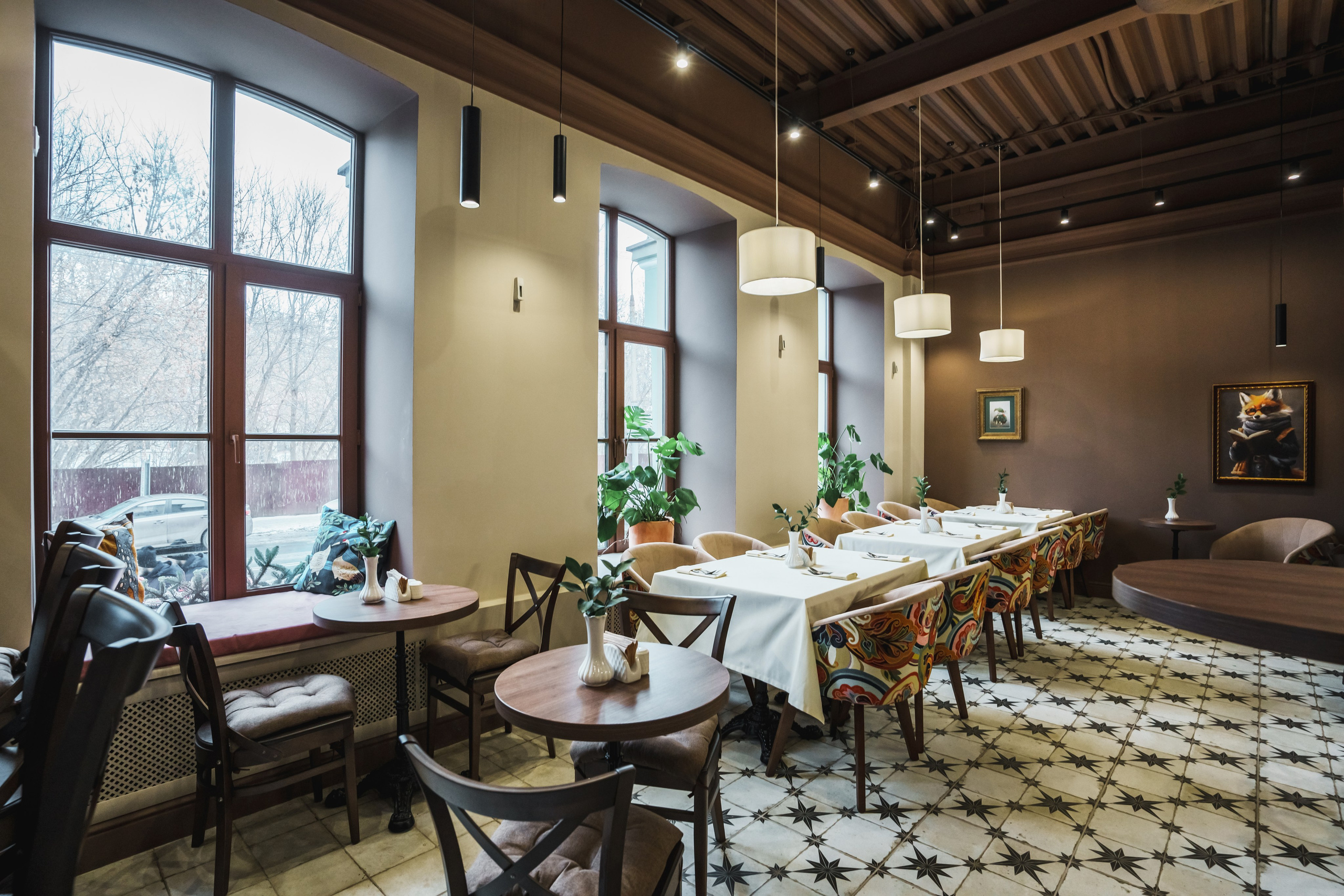 Кафе «Лисы, спички, два стола». Фотограф Казань