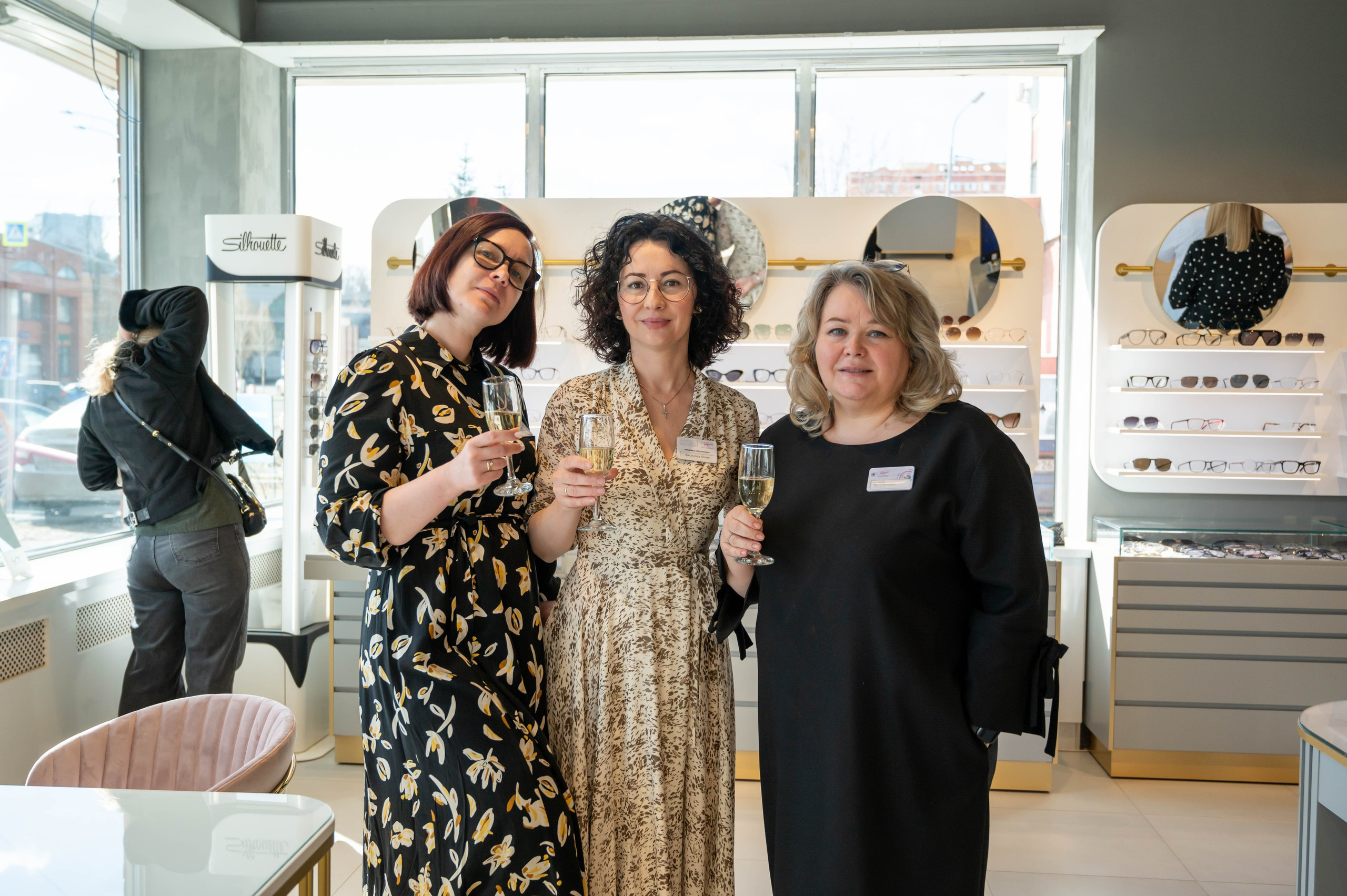 Съёмка открытия оптики