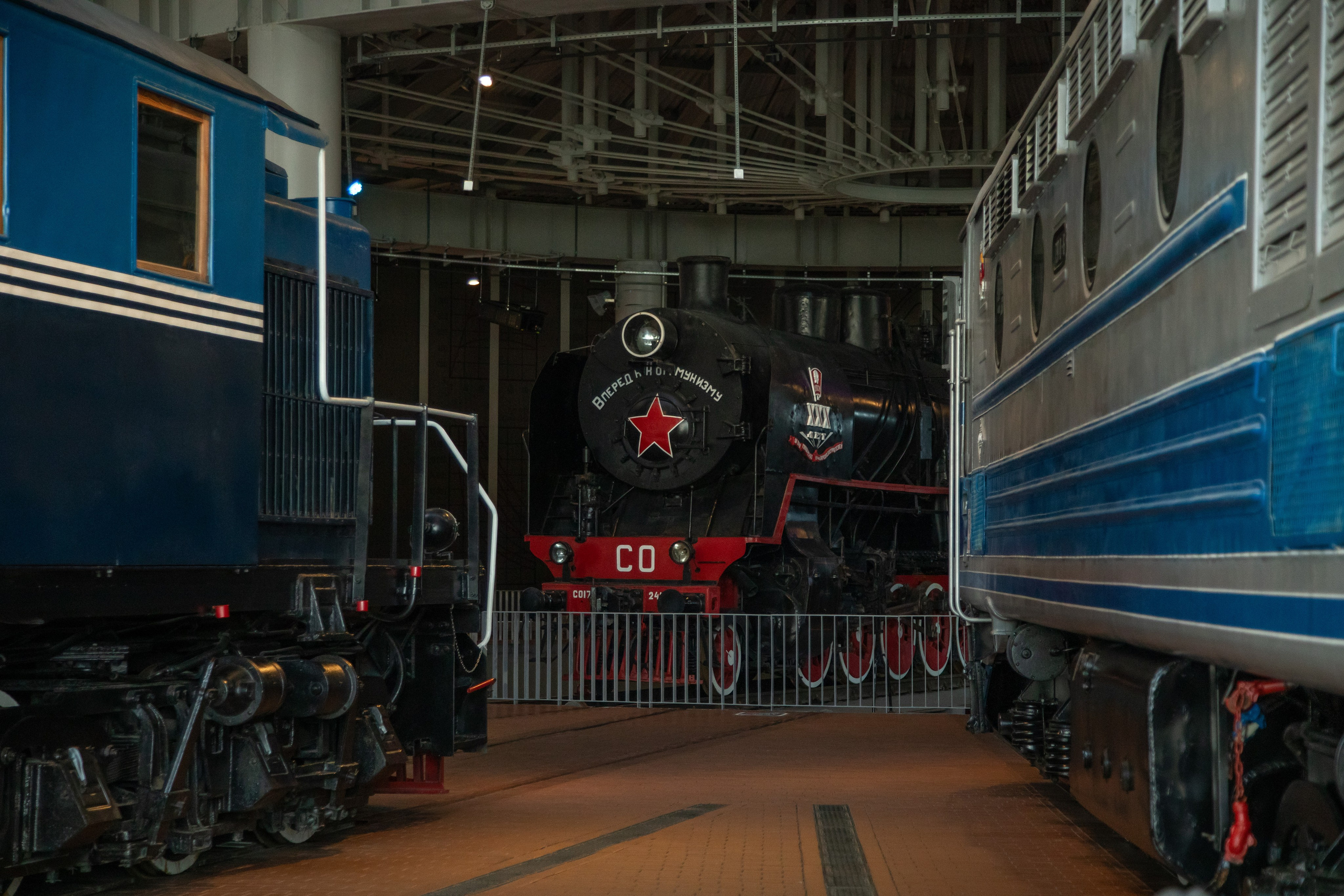 Музей железных дорог России. Фотограф Сергей Ловкий