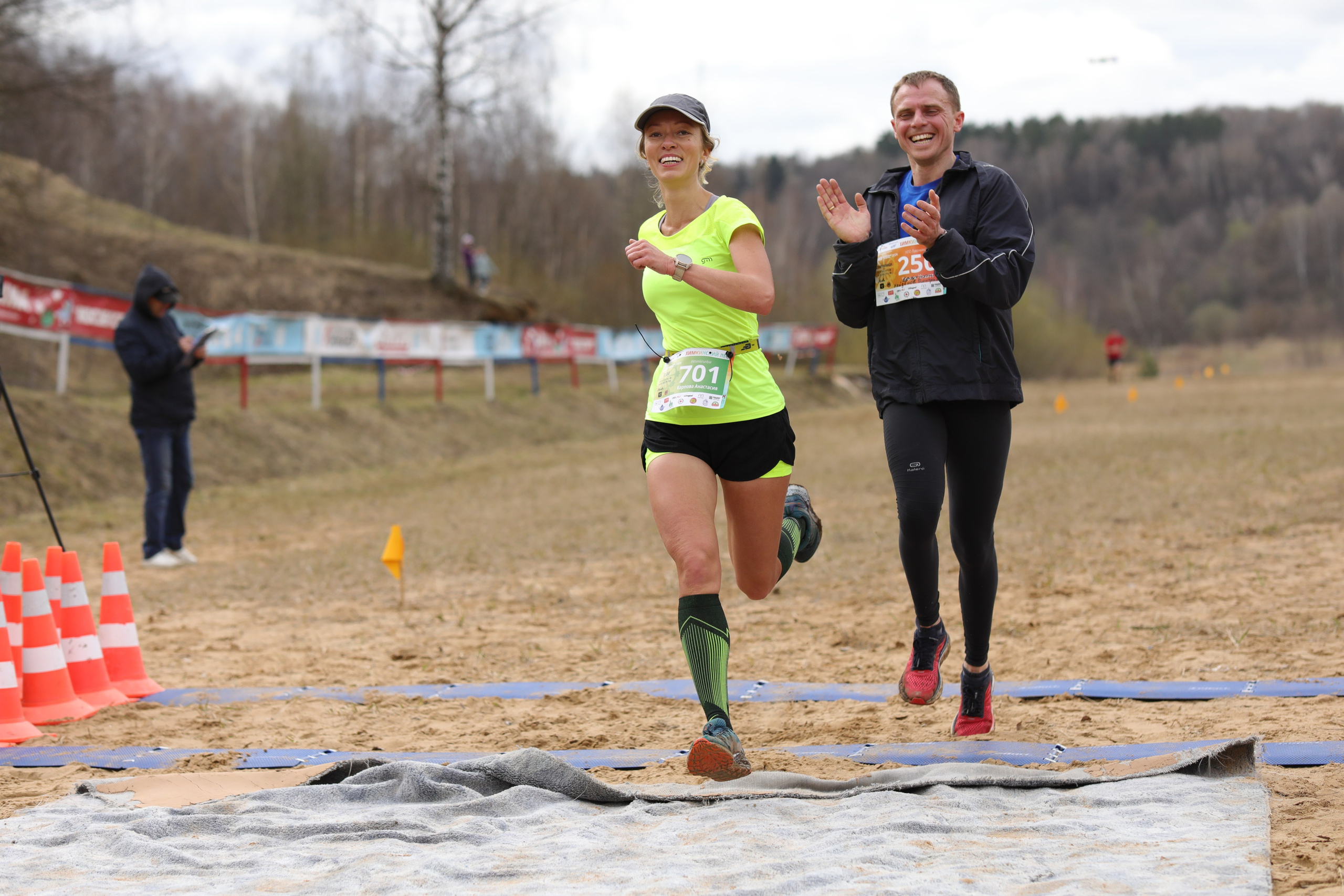 Трейл Химкинский лес, 14 апреля 2024 г. Фотограф Сергей Ловкий