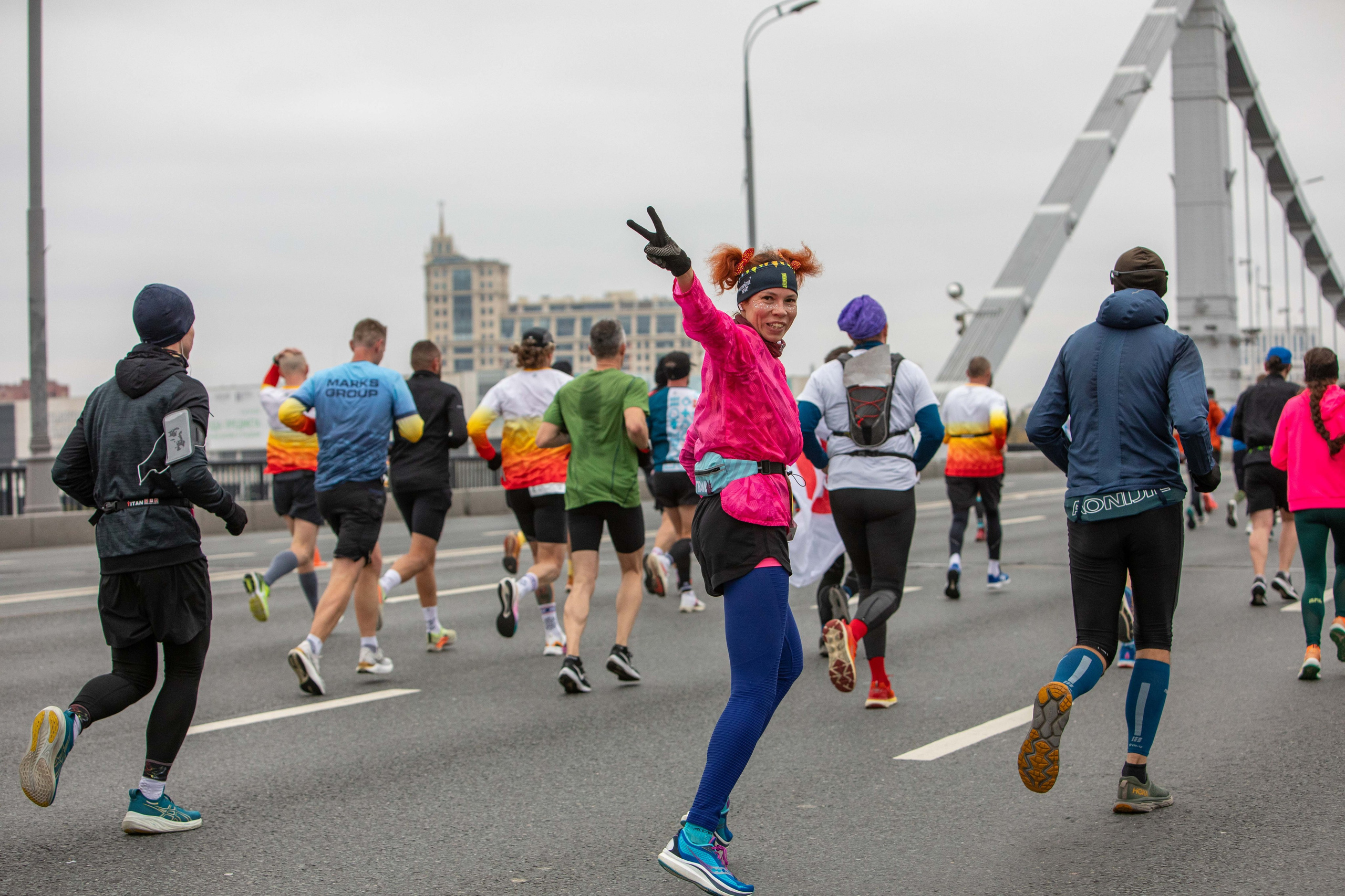 Московский марафон 2024, 13.10.24. Фотограф Сергей Ловкий