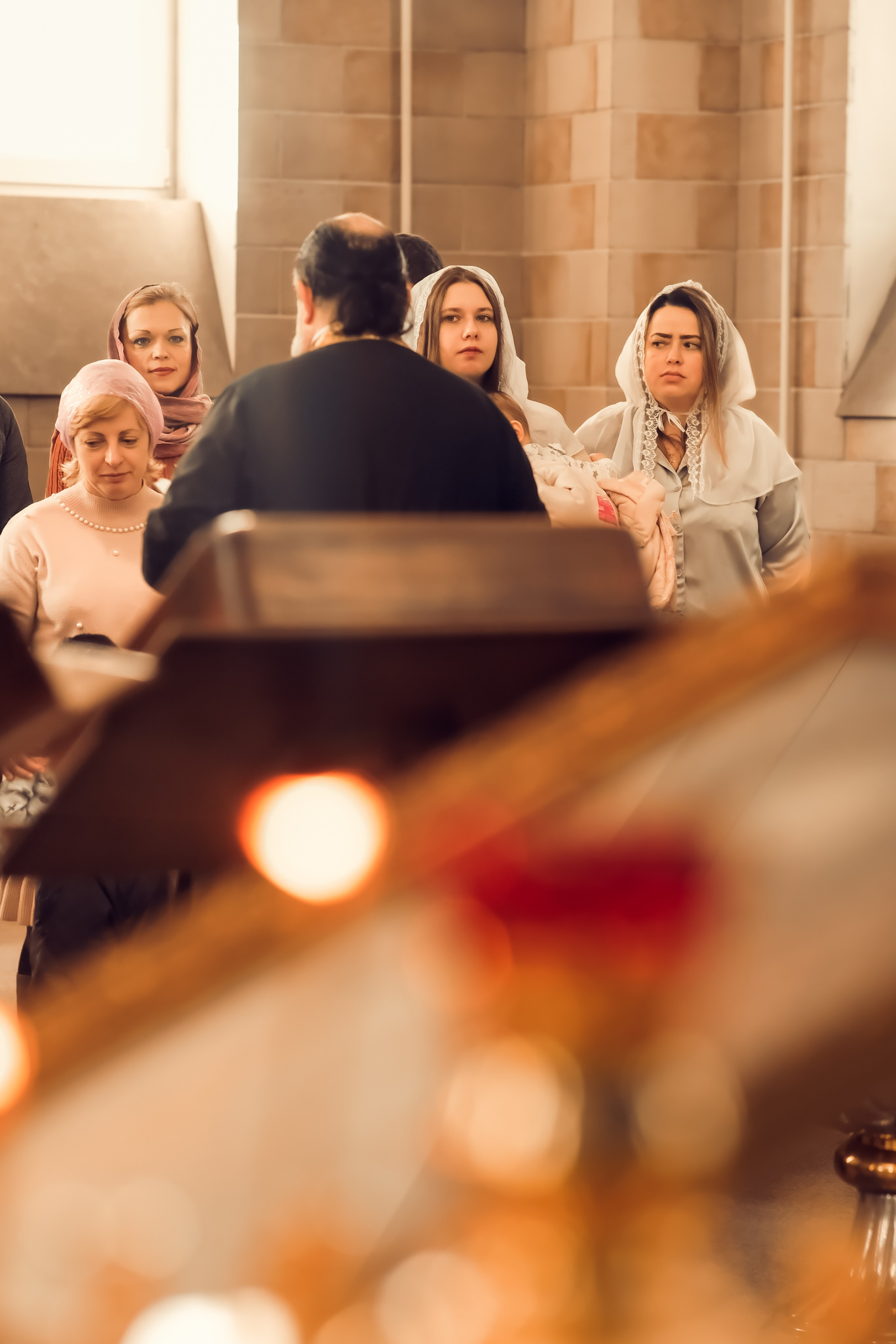 Крещение Валерии. Семейный и женский фотограф в городе Благовещенск Надежда Буярова