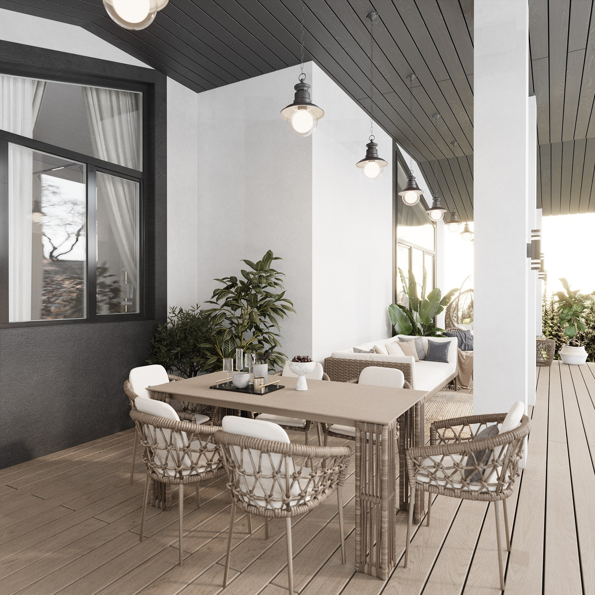 Жилой дом 203 м² в ЖК Европейский-2. БК студия дизайна интерьера