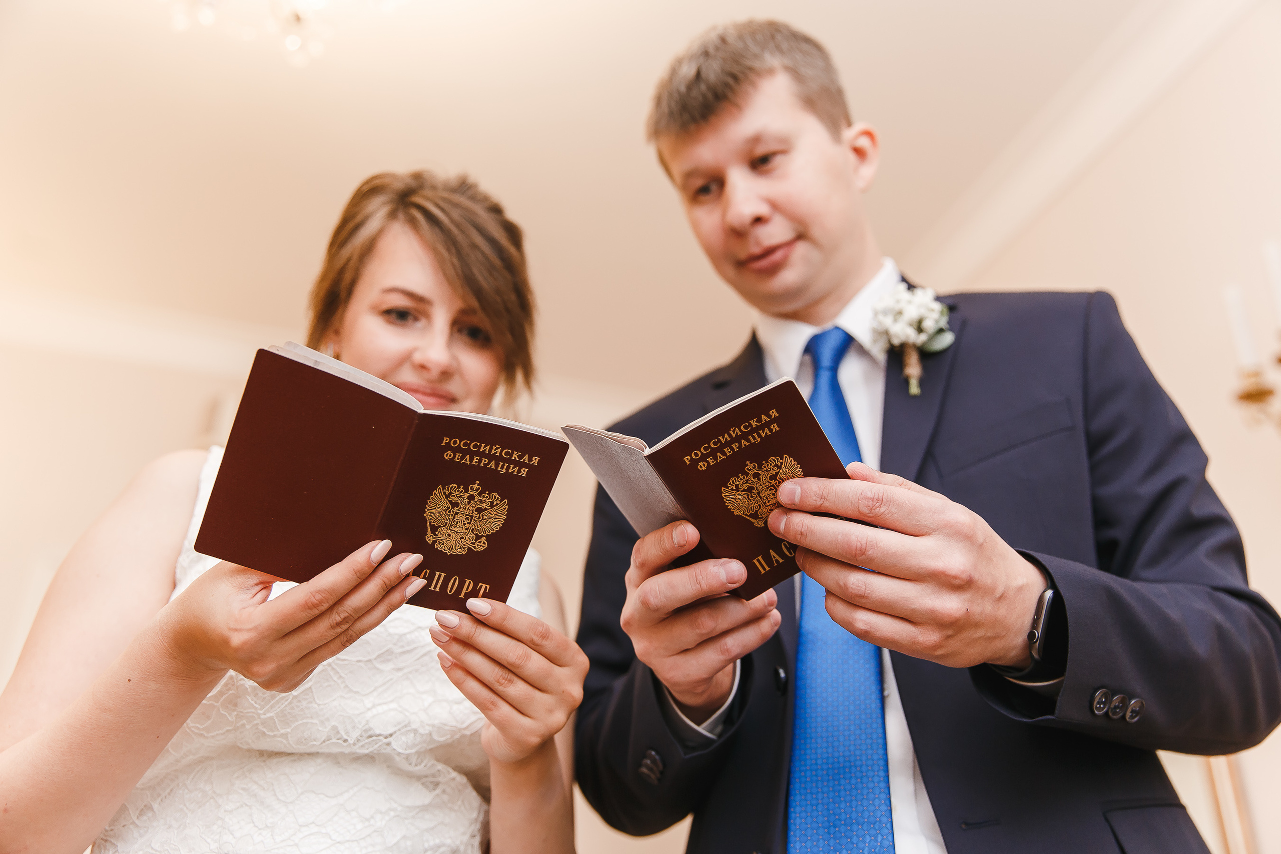 Фотосъемка свадьбы для двоих в г. Пушкин