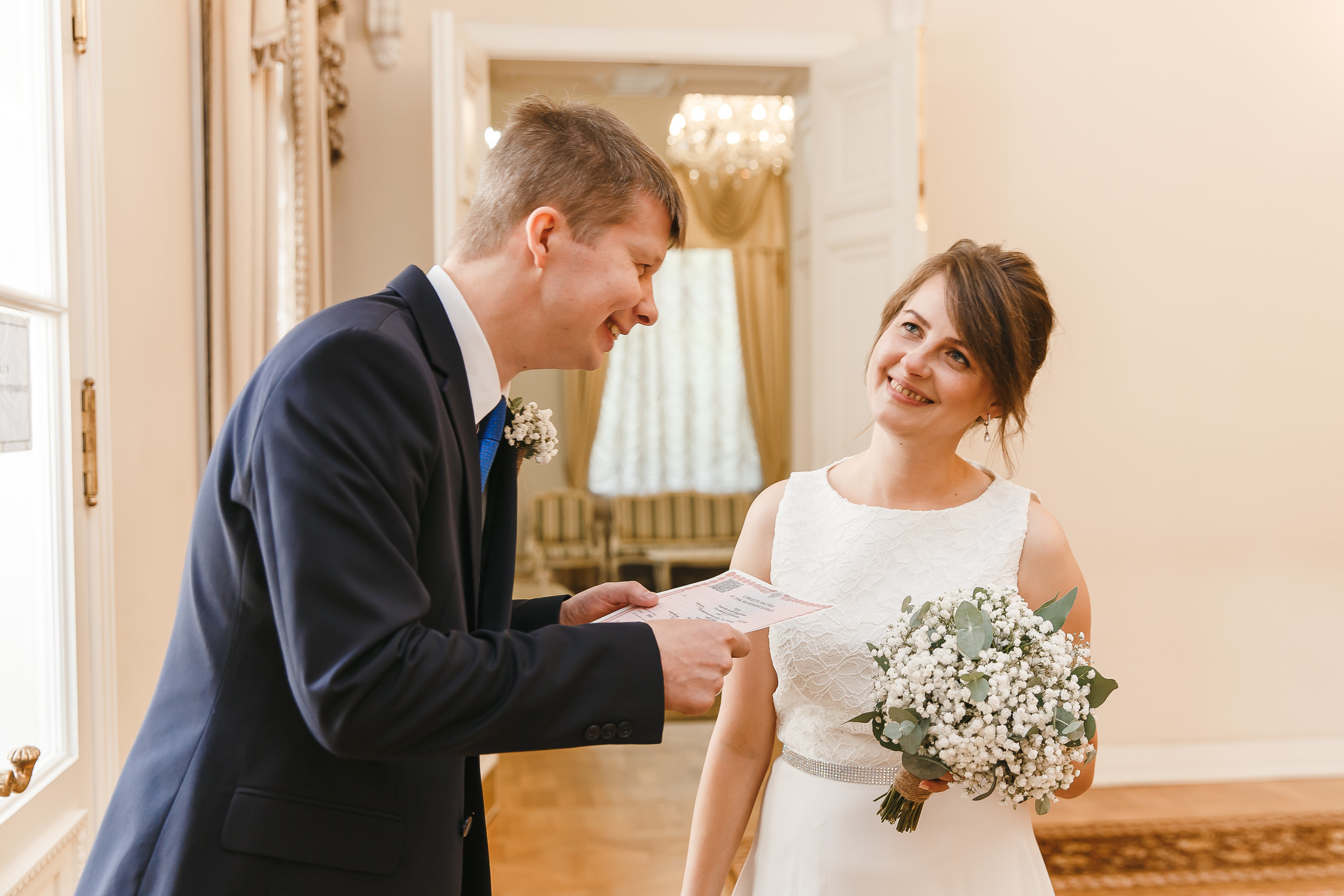 Фотосъемка свадьбы для двоих в г. Пушкин