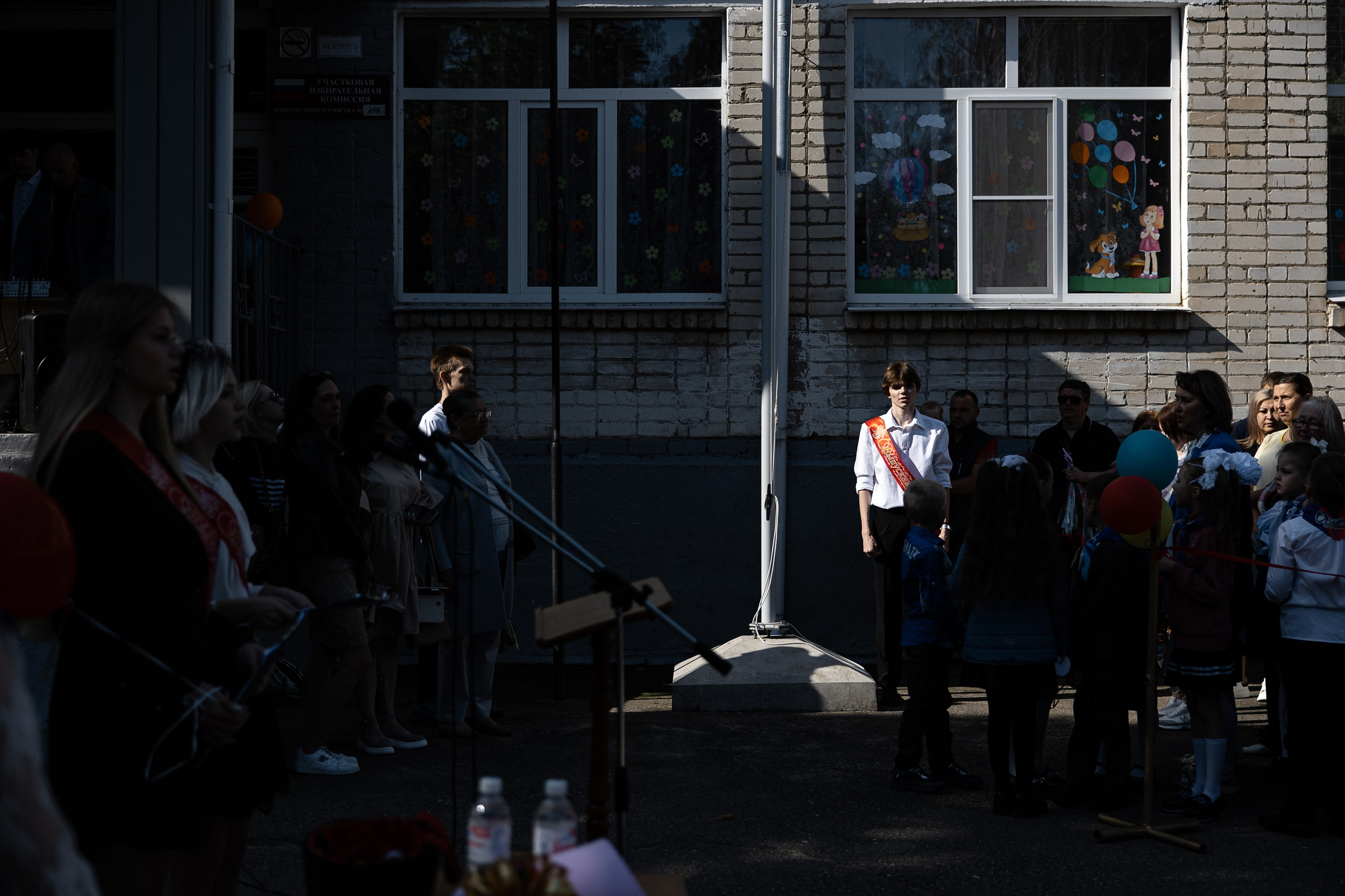 Последний звонок — линейка. Свадебный фотограф Роман Еремеев