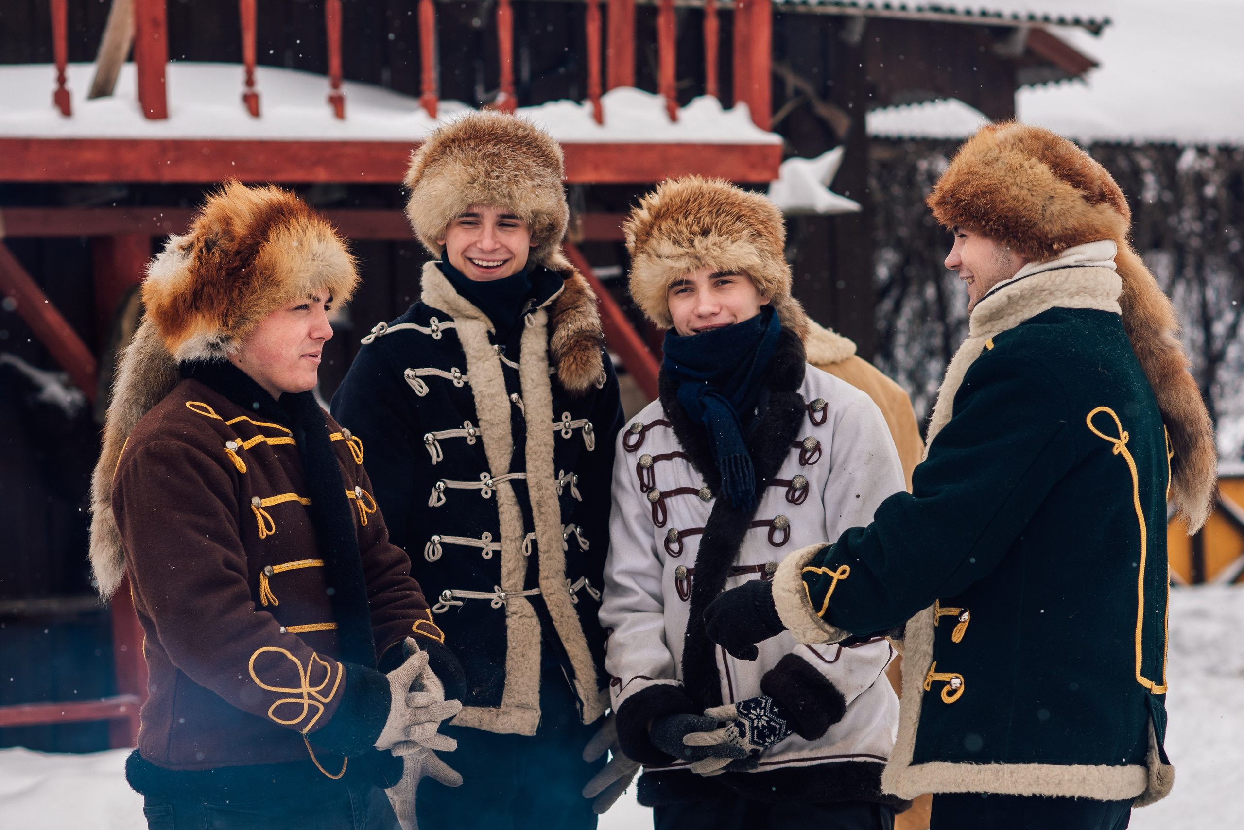 Зимняя парфорсная охота. Фотограф Диана Вальтер