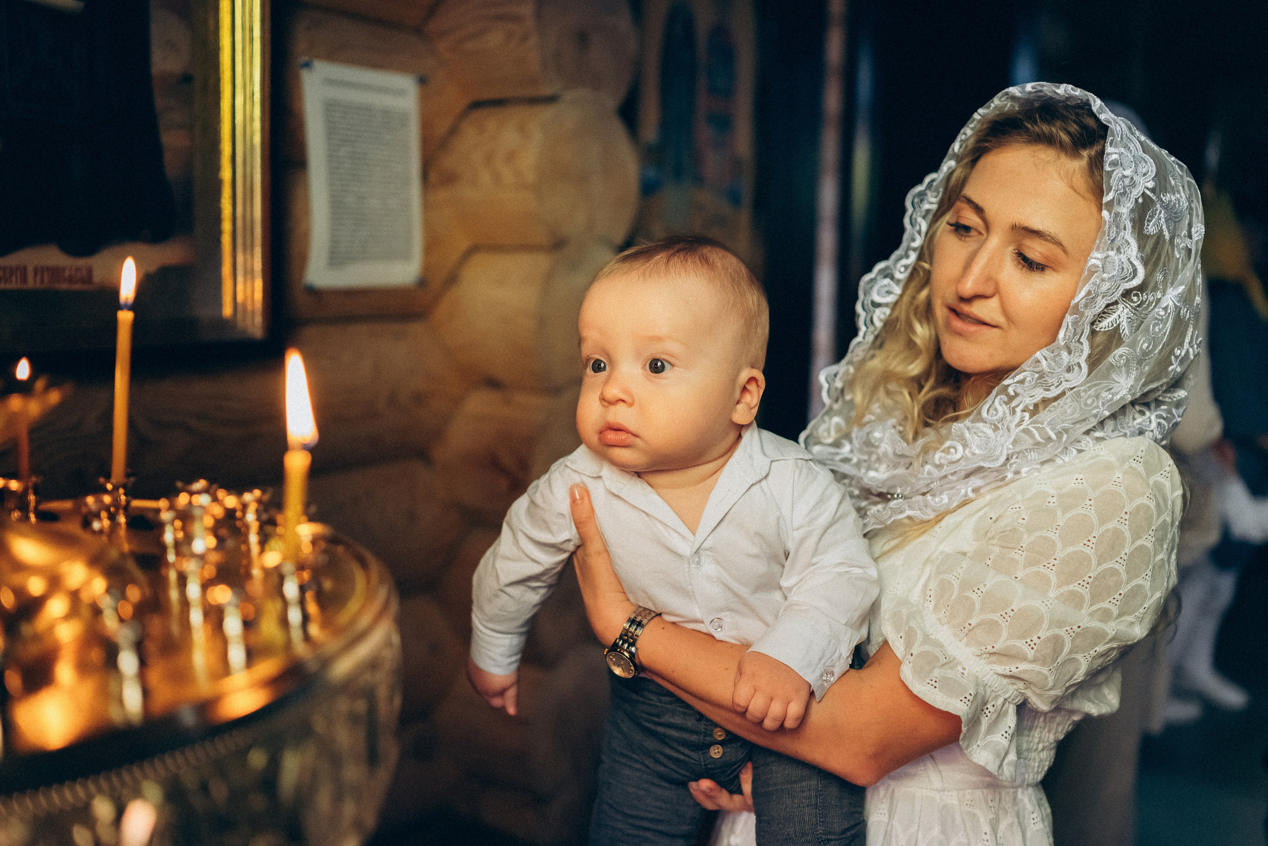 Таинство крещения. Фотограф Исламова Лилия, Смоленск