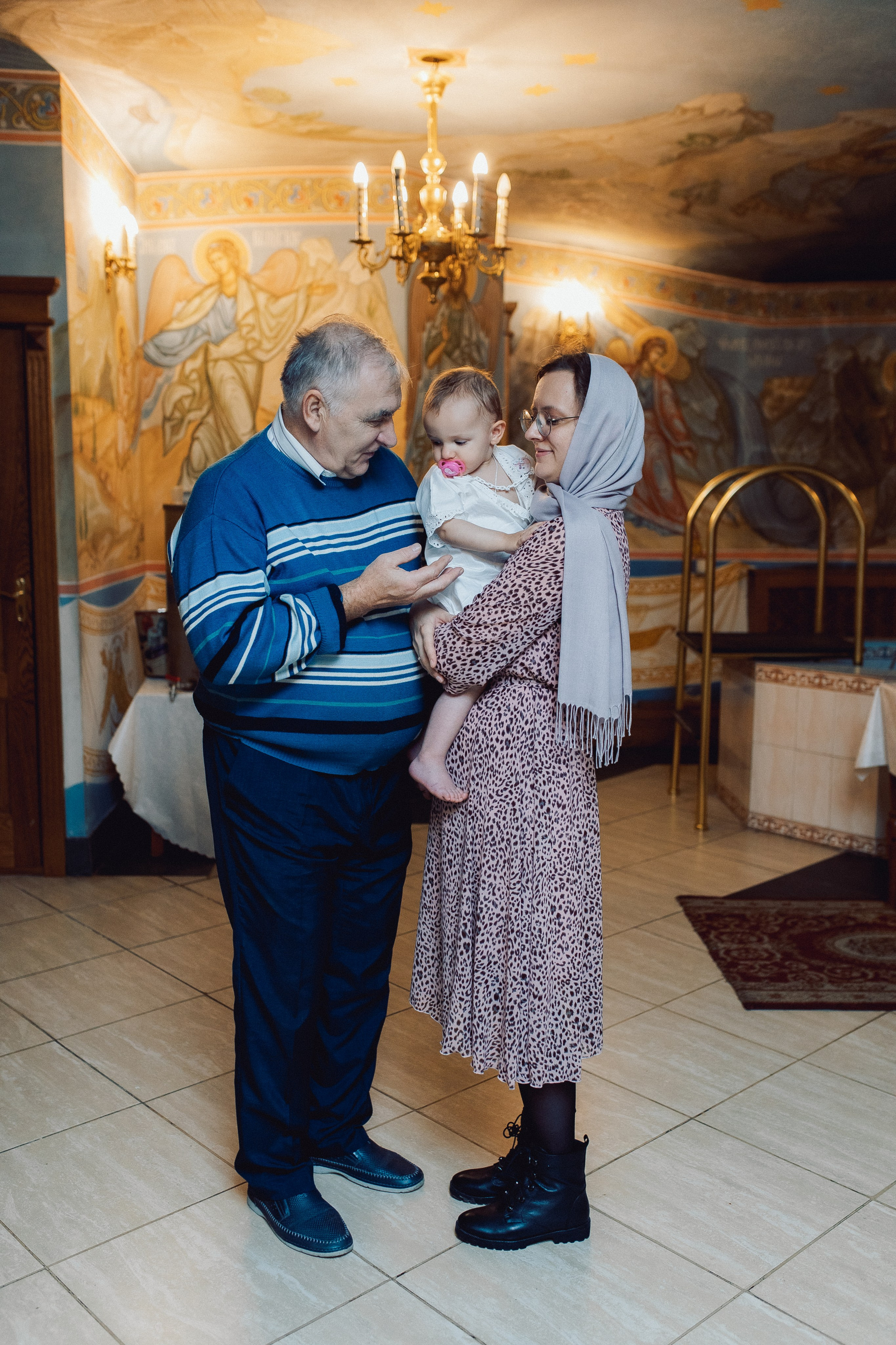 Крещение в Троицком соборе