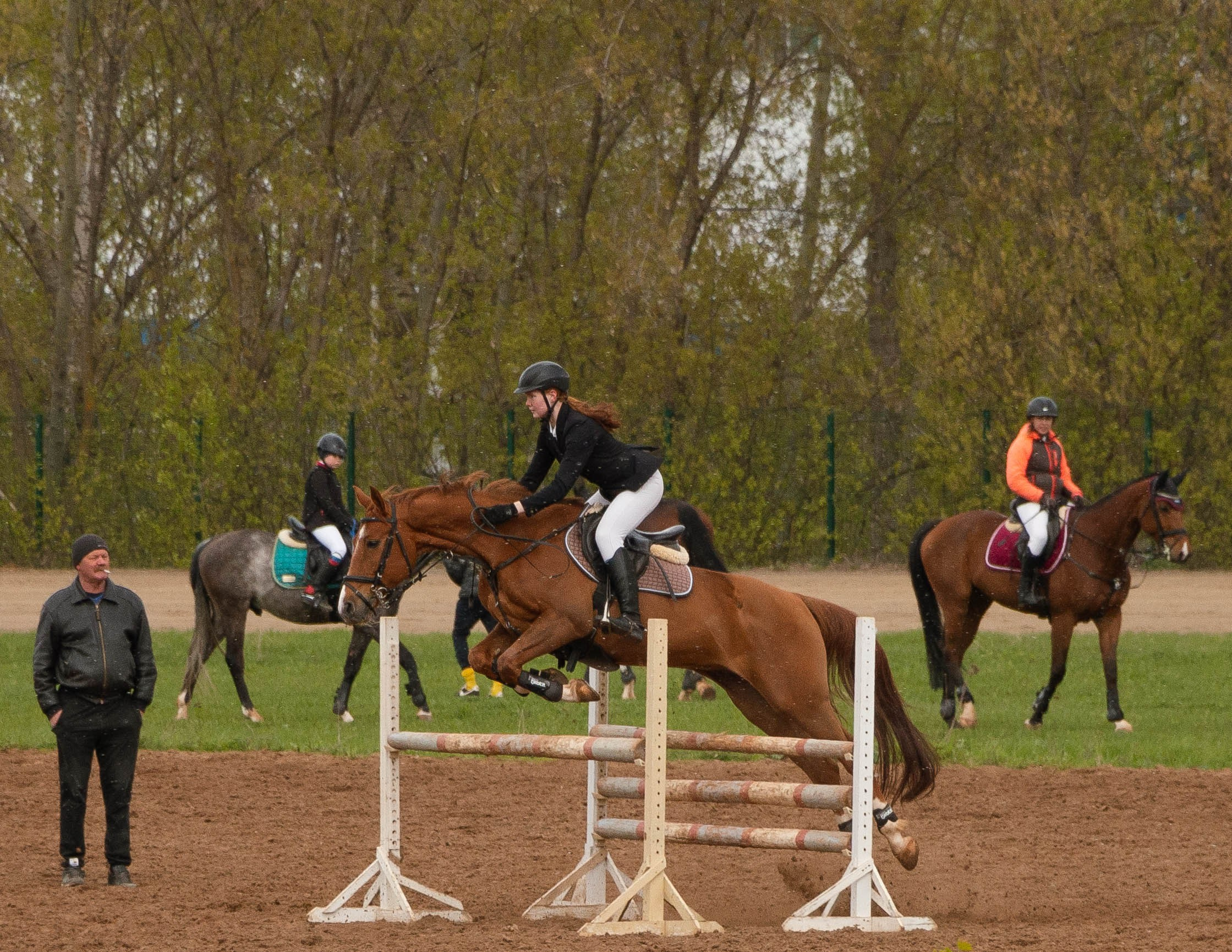 Ижевский ипподром. Открытие сезона 2024. Олег Романов. Мастер фото по спорту