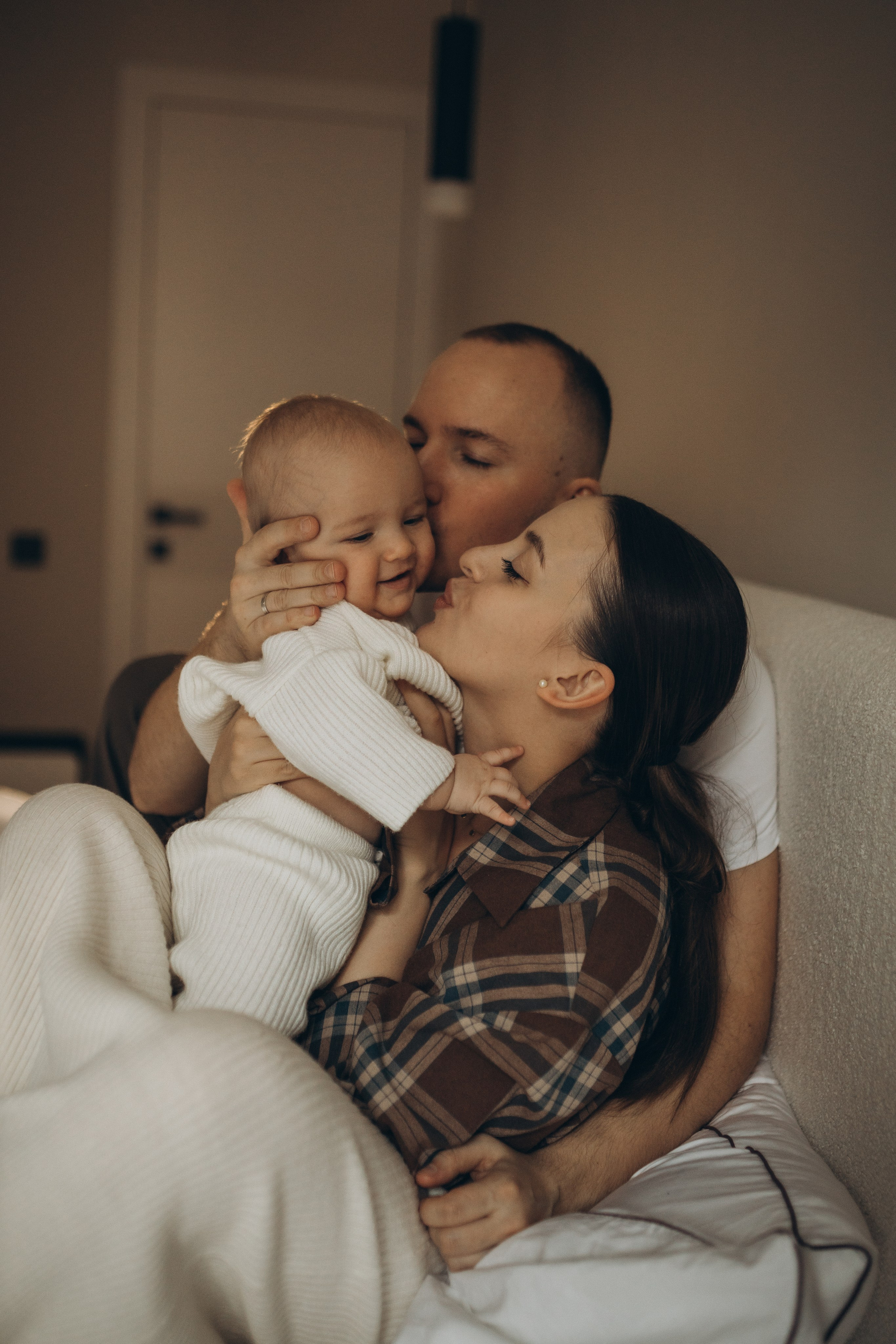Домашняя новогодняя история про Леона. Семейный фотограф Мария Маркова Москва и Одинцово
