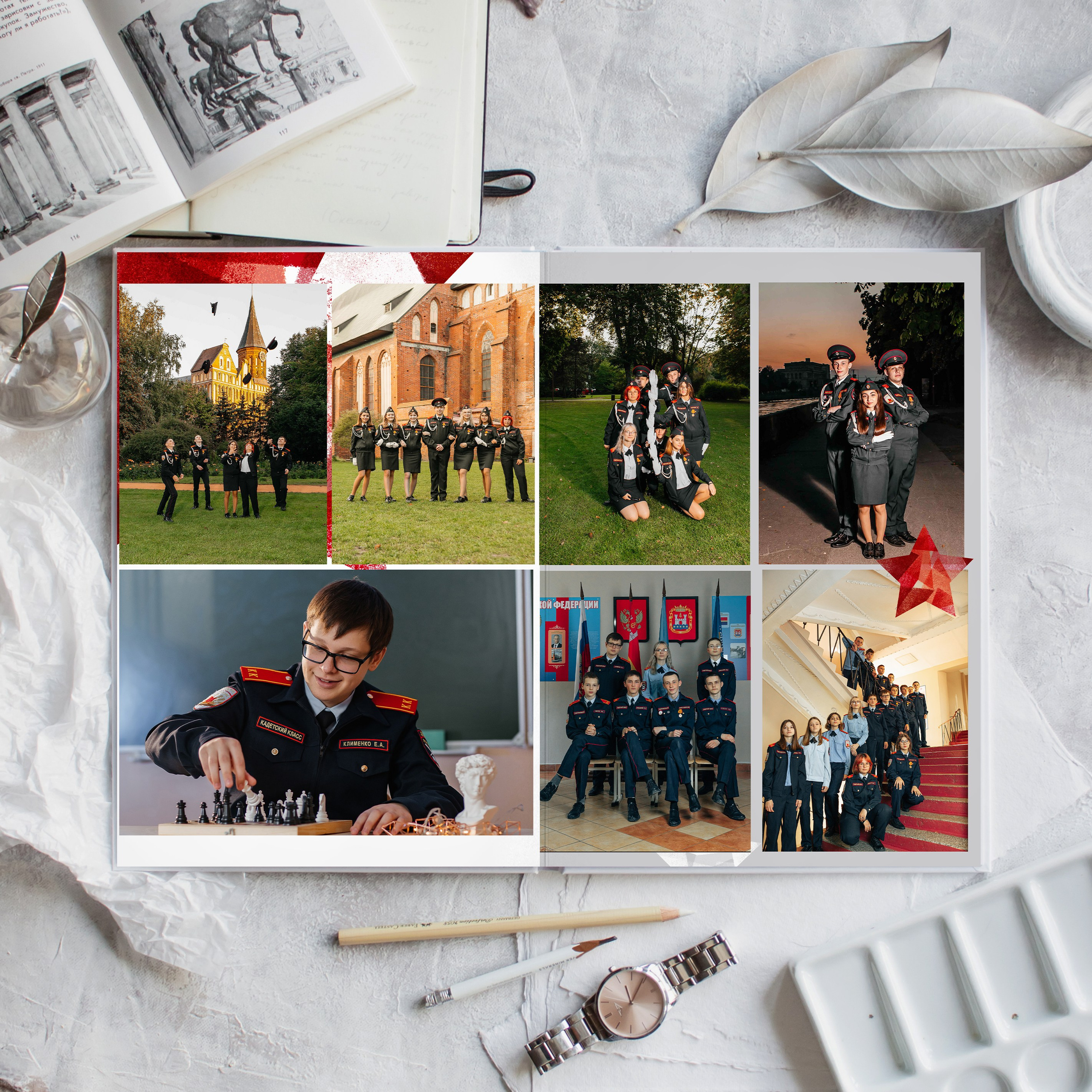 Индивидуальные альбомы. LiveBook39 — студия выпускных альбомов Светланы Микишаниной в Калининграде