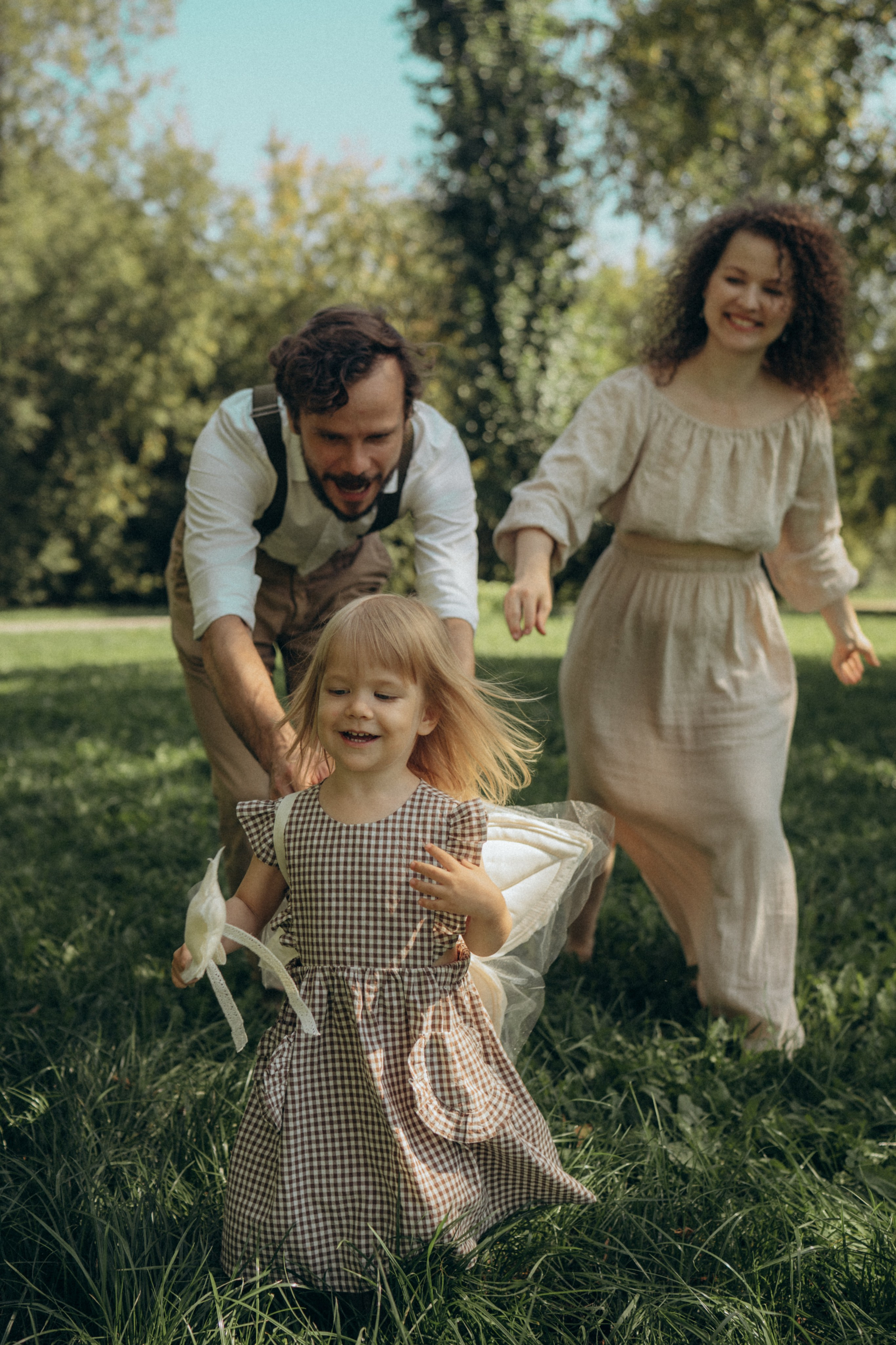 Полдень в парке. Семейный фотограф в Москве Елена Гильманова