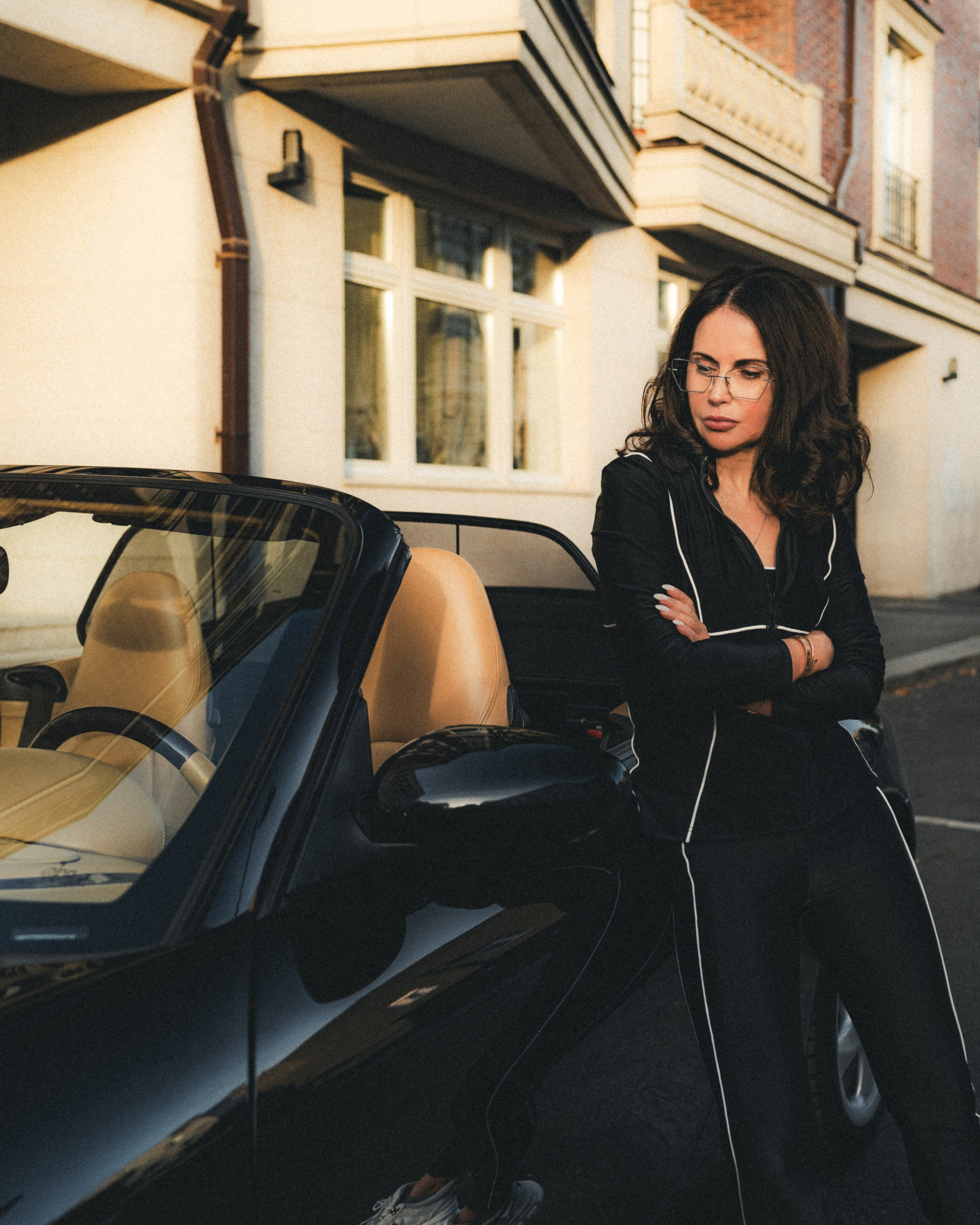 Porsche Carrera 4 Cabriolet x Elina. Фотограф Илья К. в Москве