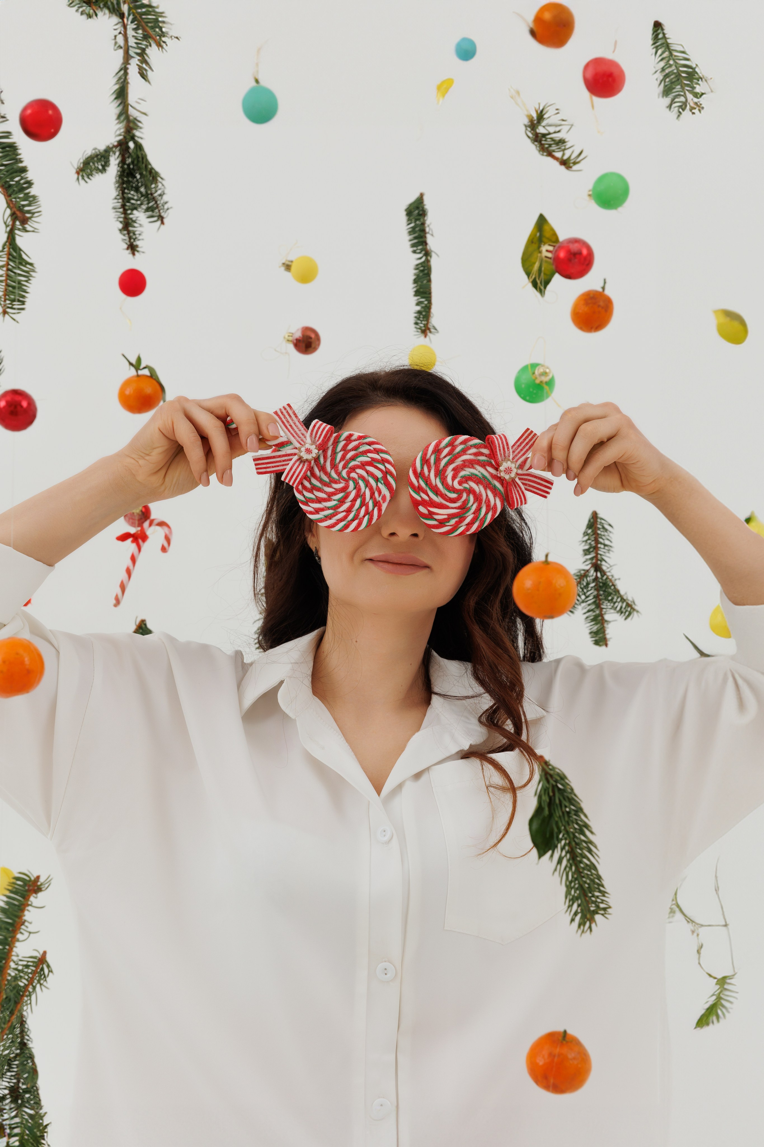 Света и мандарины. Фотограф женского портрета, беременности и материнства Харькова Елена