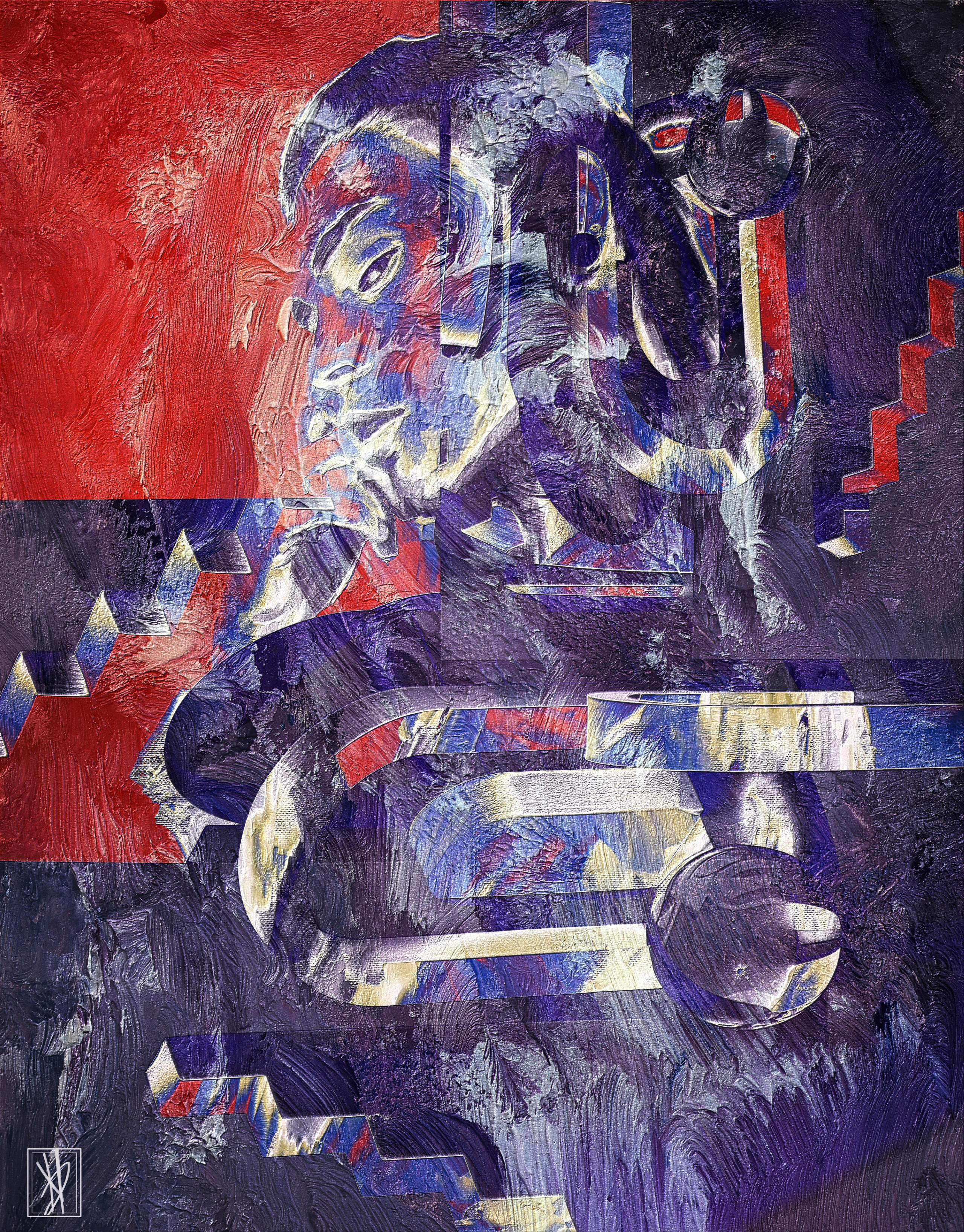 The Crimson Pulse. Yulia Yurchevskaya | Art Director & Visual Visionary