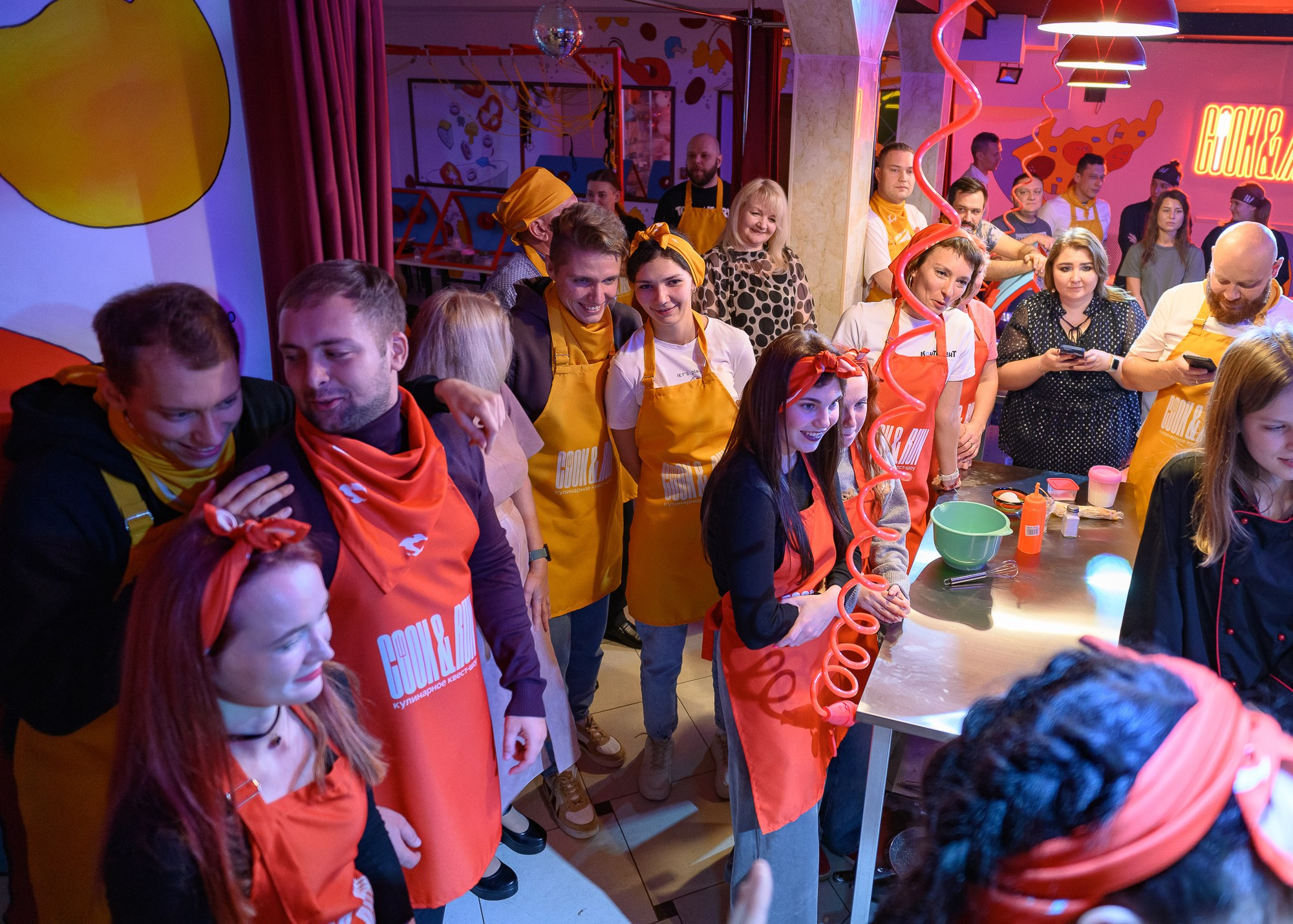 Кулинарный квест-шоу CooknRun. Фотограф Александр Данилов