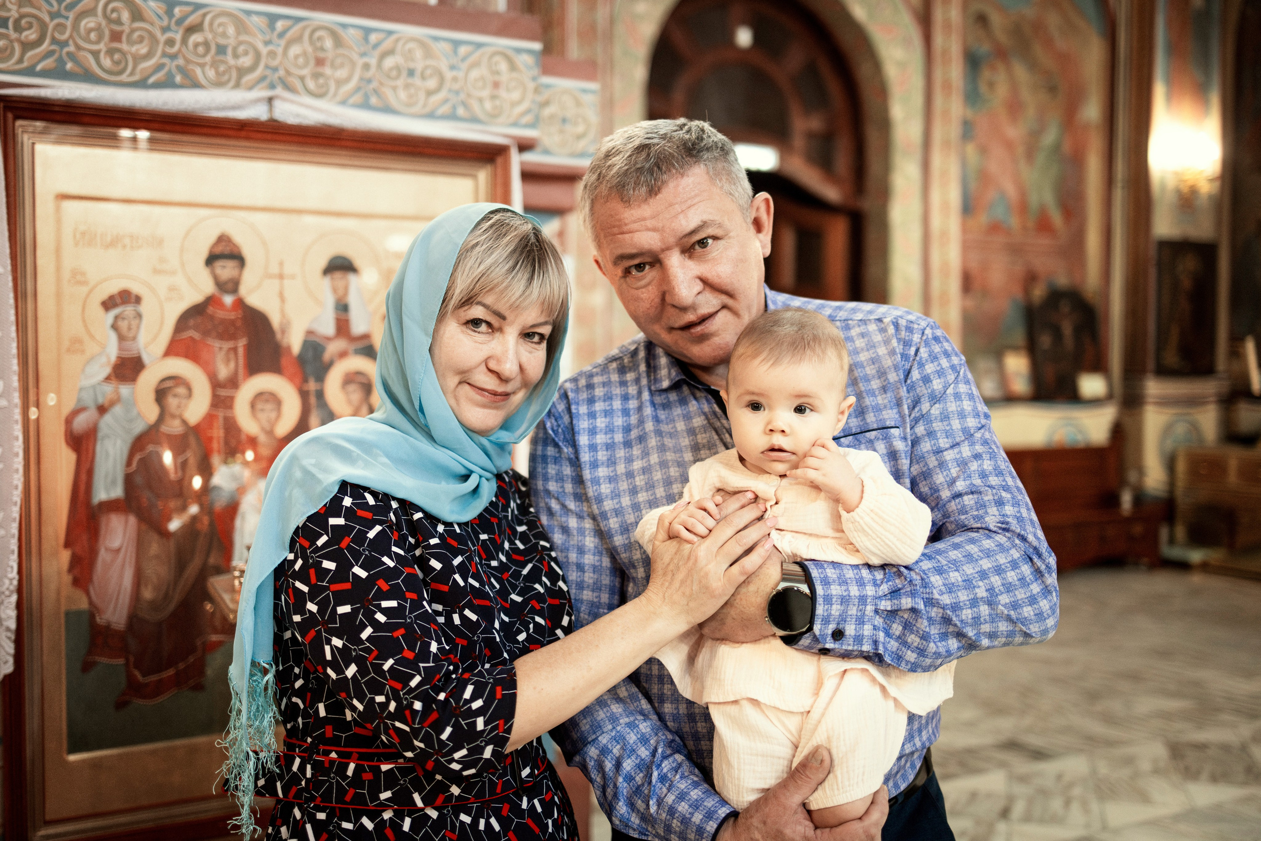 Крещение Дарии. ТОП Фотограф на Крещение и Венчание Железногорск Алексей Мещеряков