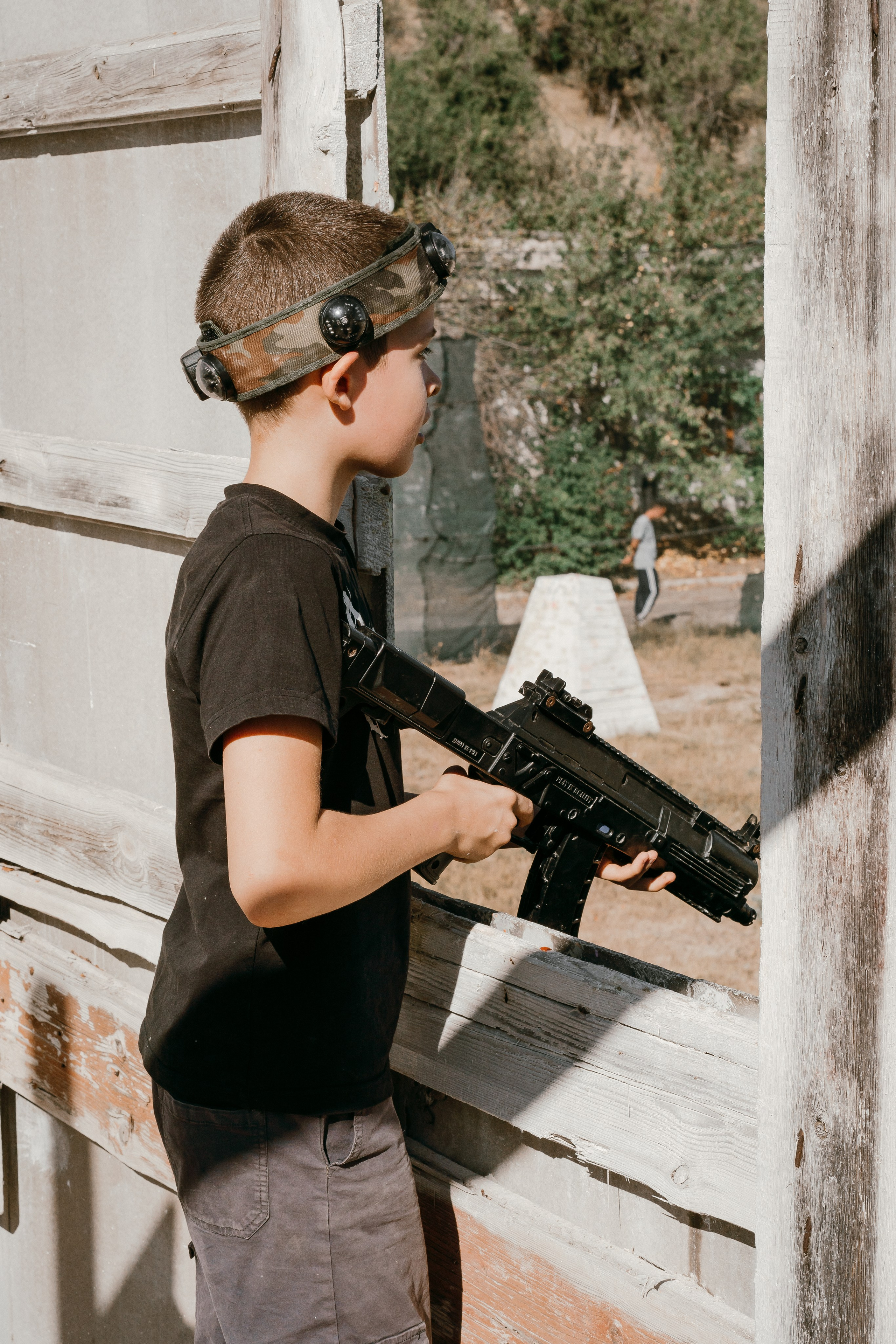 Репортаж: день рождения (лазертаг). Фотограф Шунова Саша