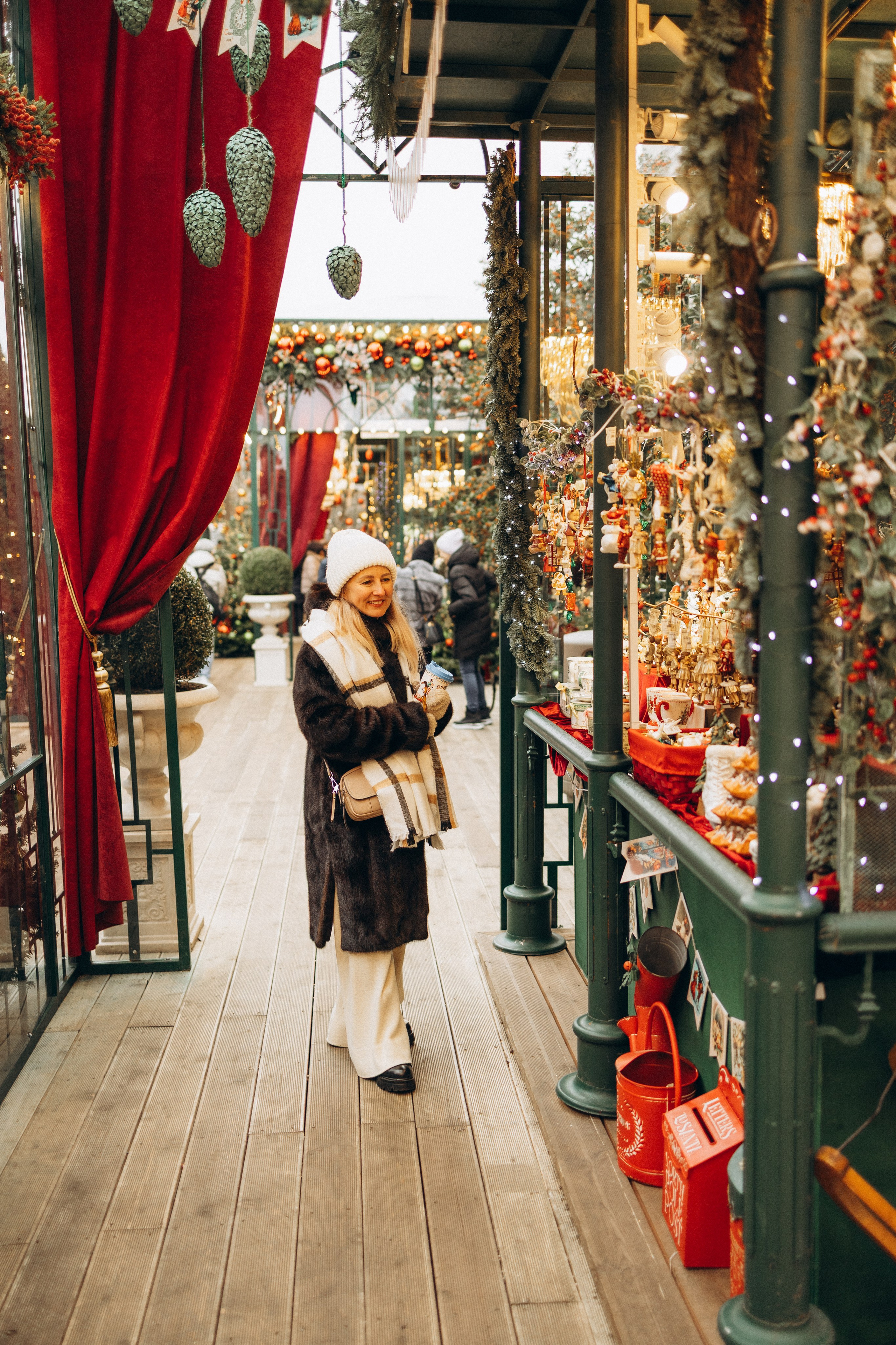 Зимняя прогулка Юлии. Фотограф lifestylе в Москве Пшеничная Анастасия