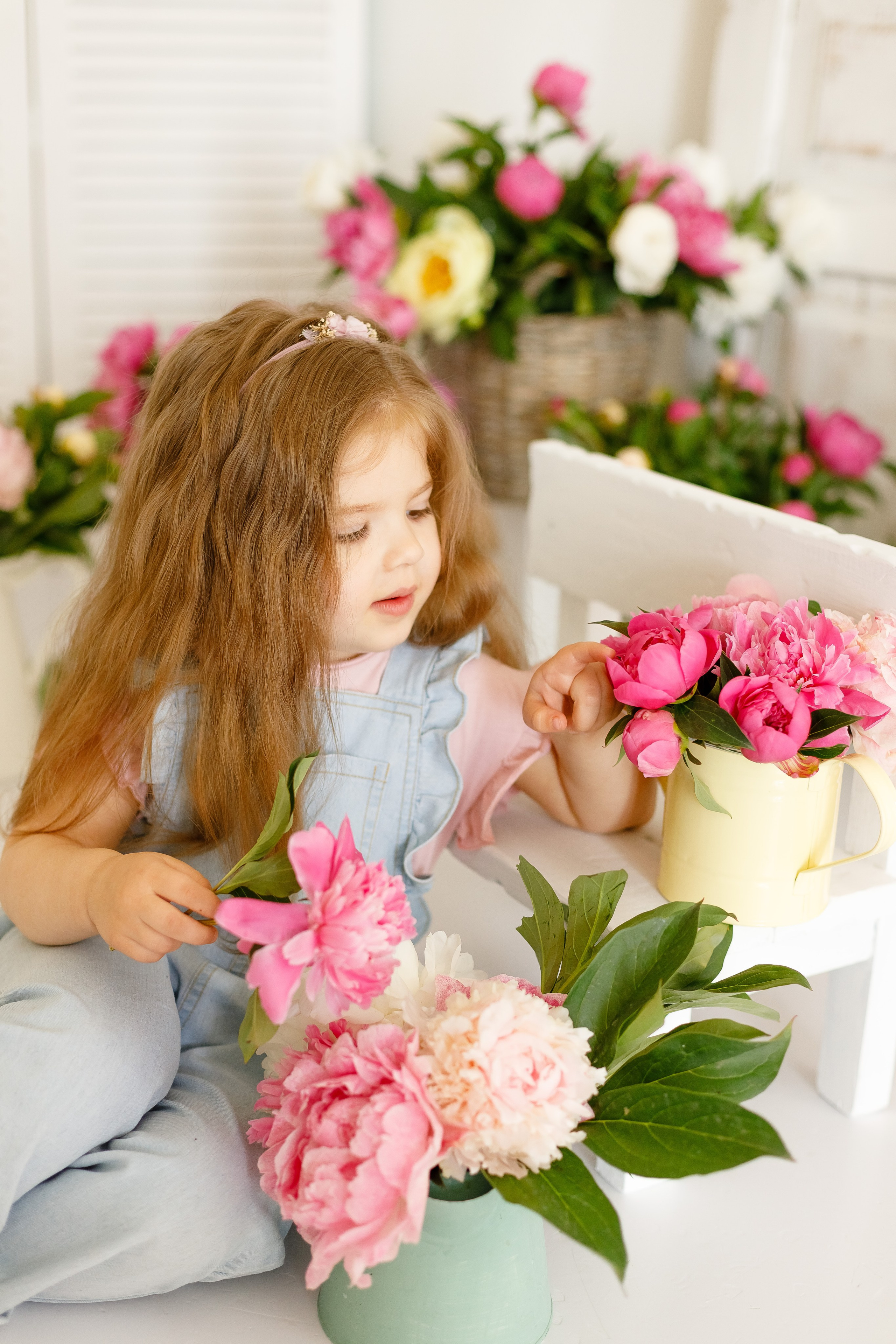 Детская цветочная фотосессия в Краснодаре. Детский и семейный фотограф в Краснодаре Альбина Морозова
