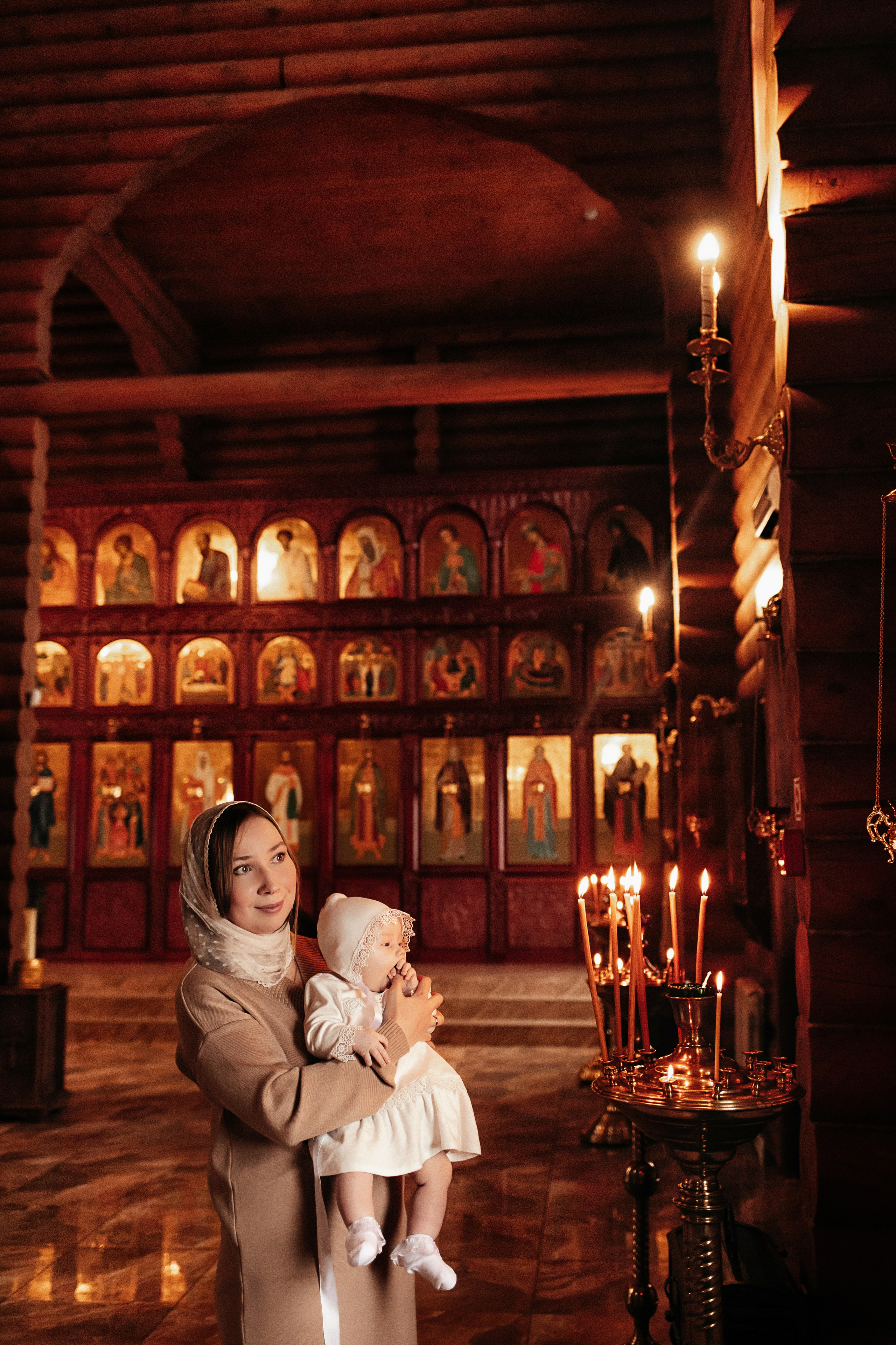 Крещение Алисы. Семейный и детский фотограф в Нижнем Новгороде Буслаева Мария