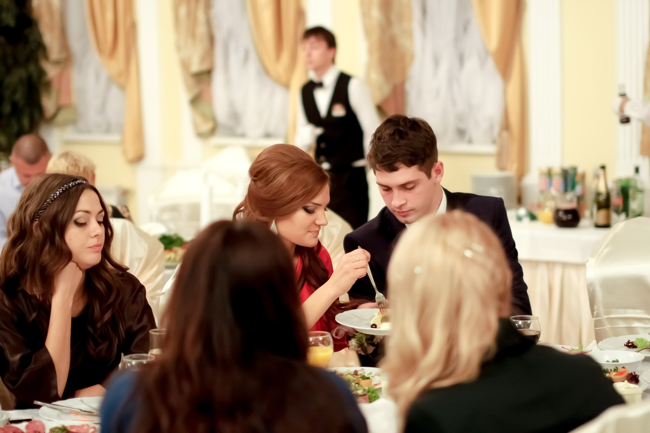 Банкет/Banquet. Максим Матвийченко и Виктория Басова профессионалы своего дела