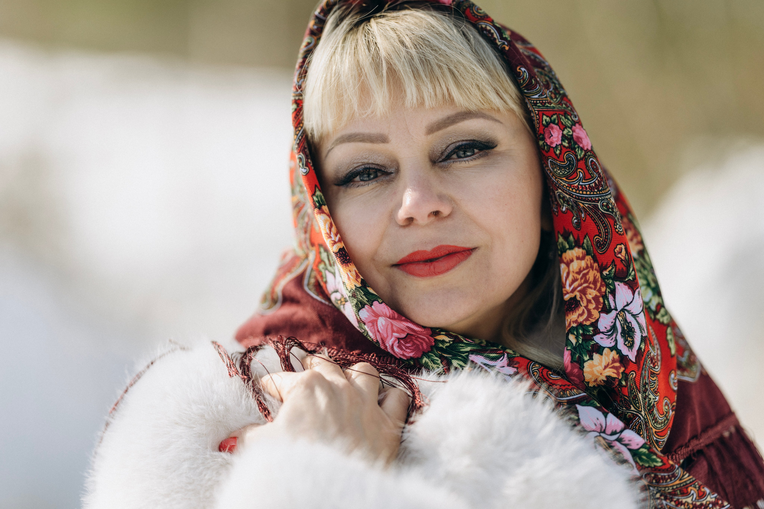 Фотосессия в заснеженном лесу. Элла. Свадебный фотограф в Казани, и Зеленодольске Радик Мухаметов