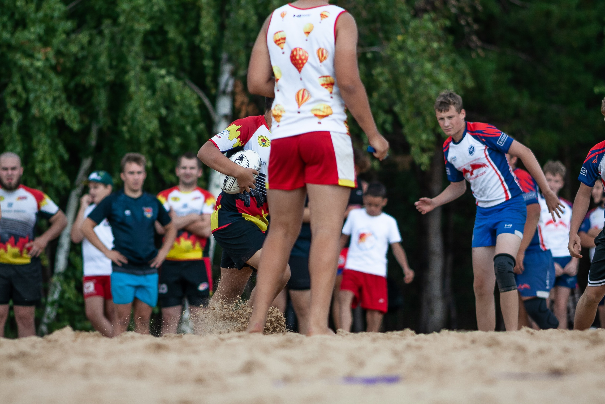 «Кубок «Молота» по пляжному Регби. Фотография