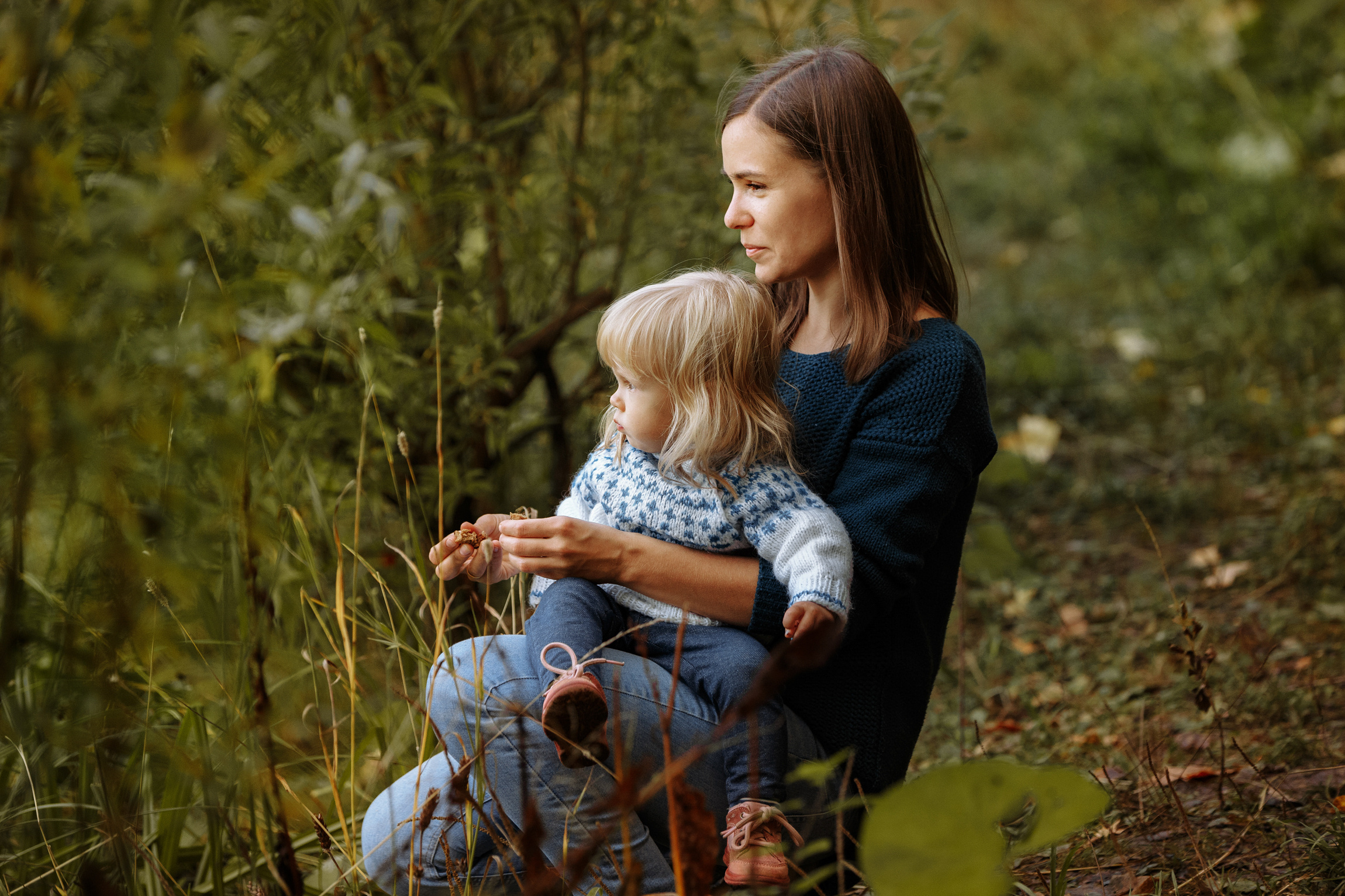 Фотограф Анна Руданова Осенняя фотопрогулка. Саша , Алена и Алиса