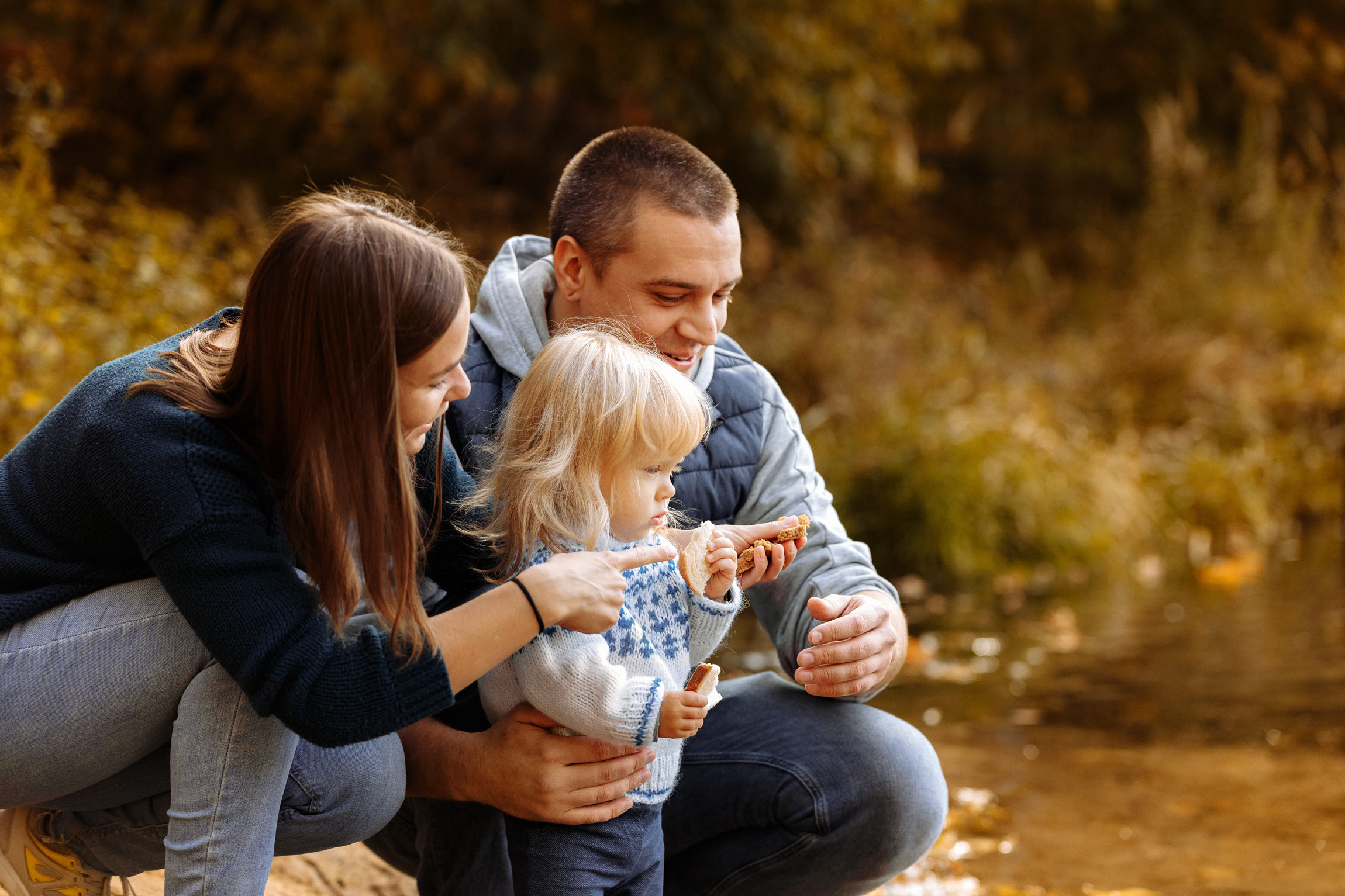 Фотограф Анна Руданова Осенняя фотопрогулка. Саша , Алена и Алиса