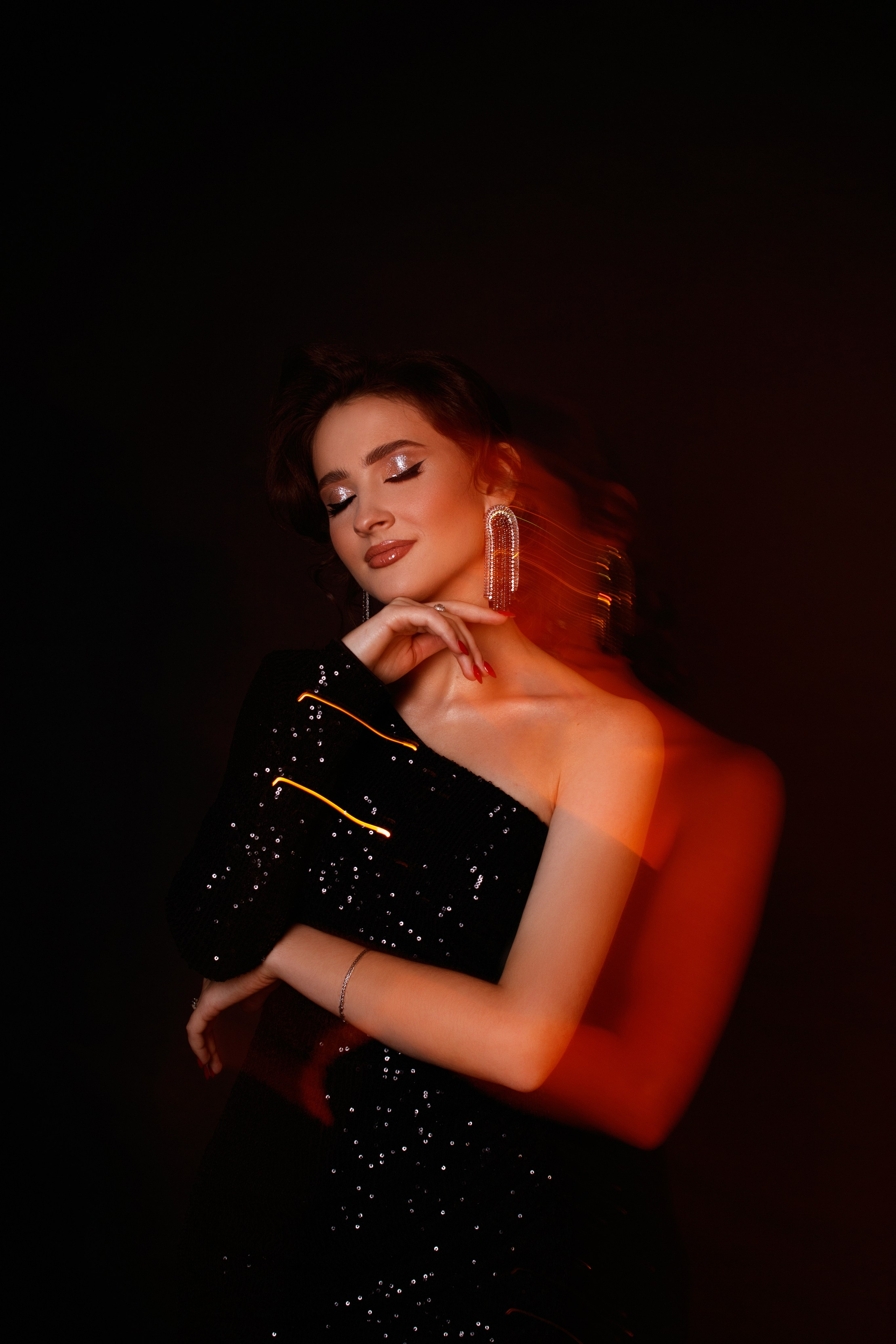 Новогодний фотодень в стиле «Глянец». Фотограф в Лодзи Светлана Шкуратова