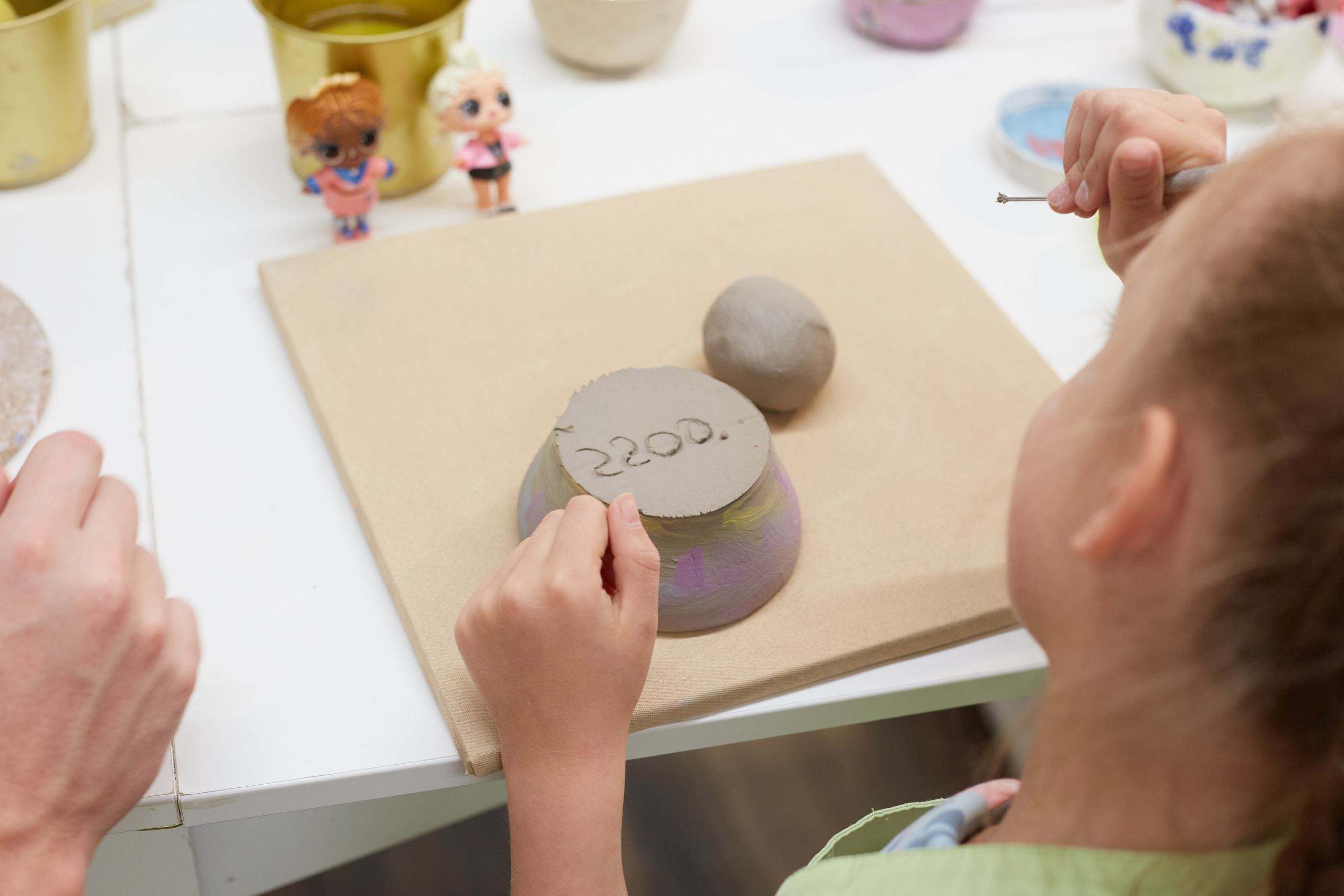 Семья в гончарной мастерской. Budanovaphoto.ru