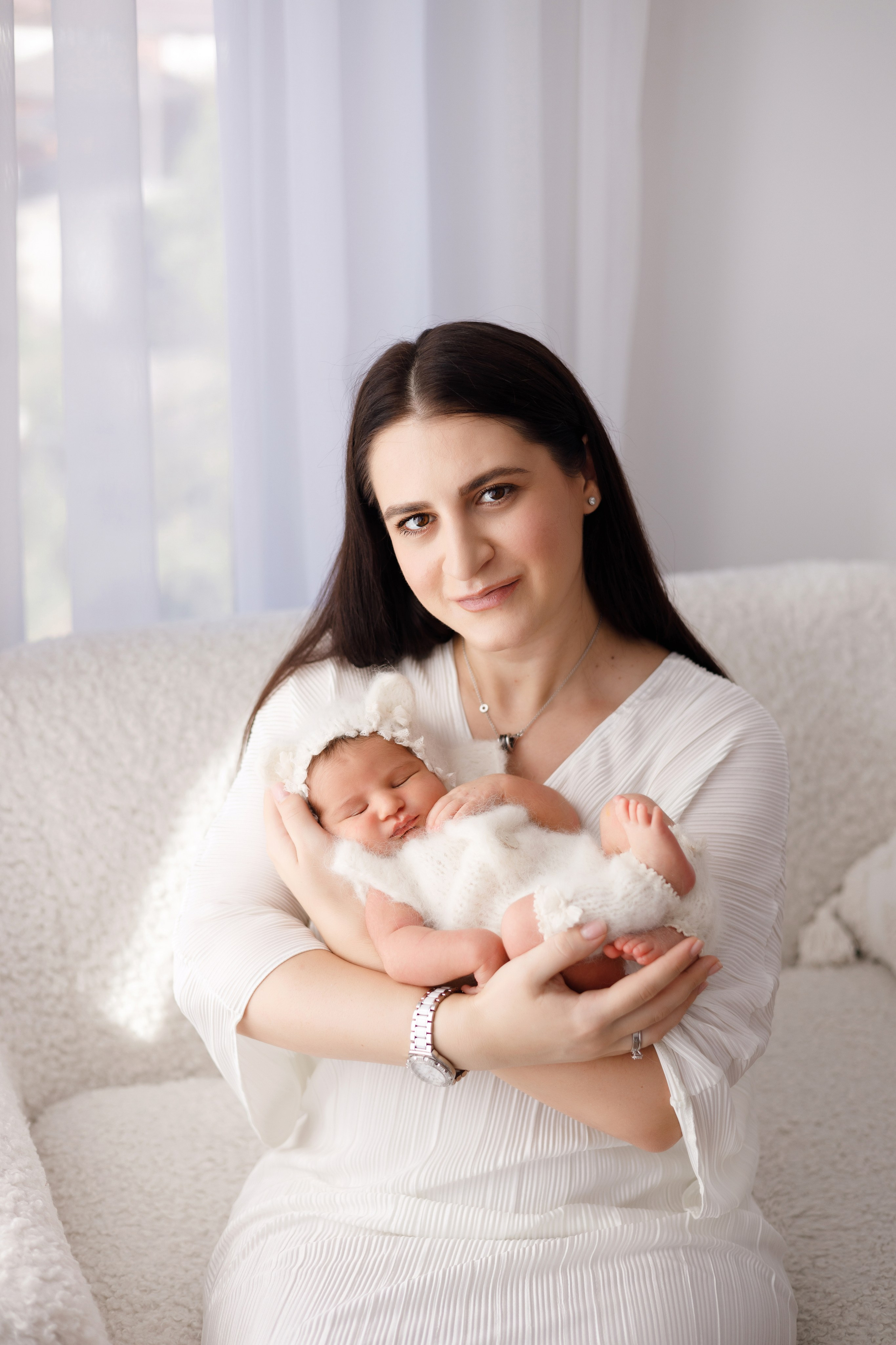 Новорожденные. Алена. Профессиональная детская и семейная фотостудия в Краснодаре