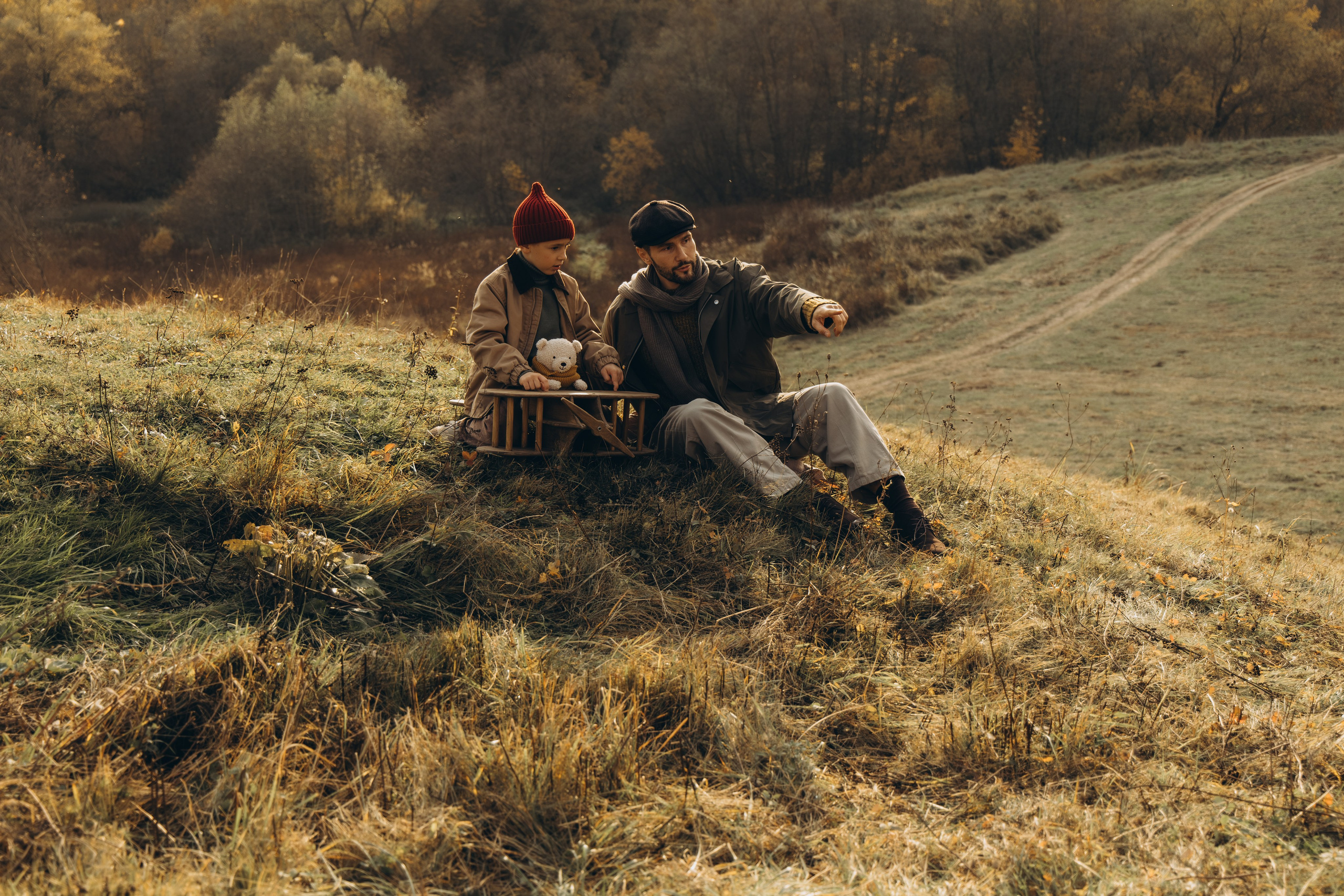 Теплая осенняя история. Семейный фотограф в Москве Лоншакова Кристина