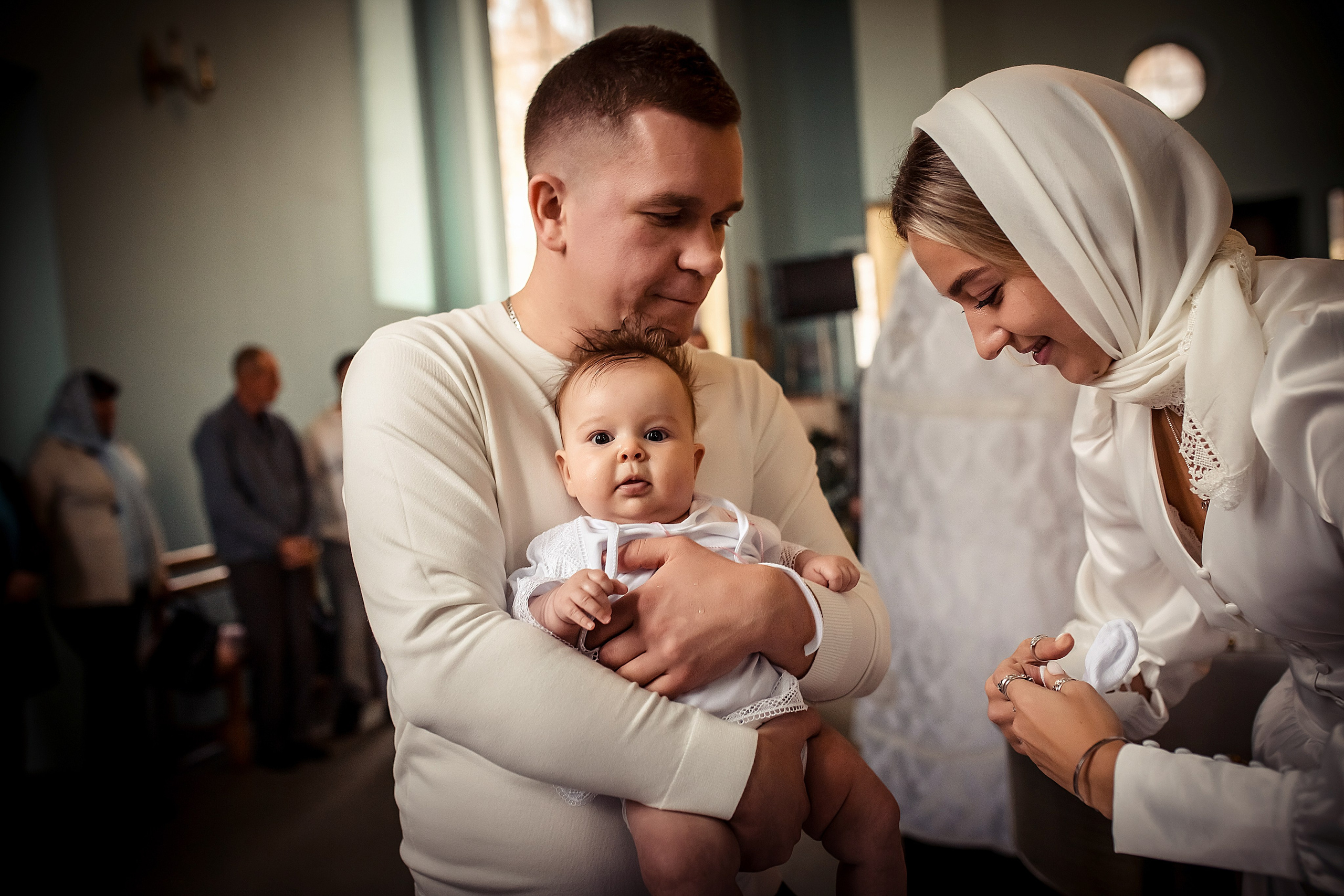 Крещение Верочки