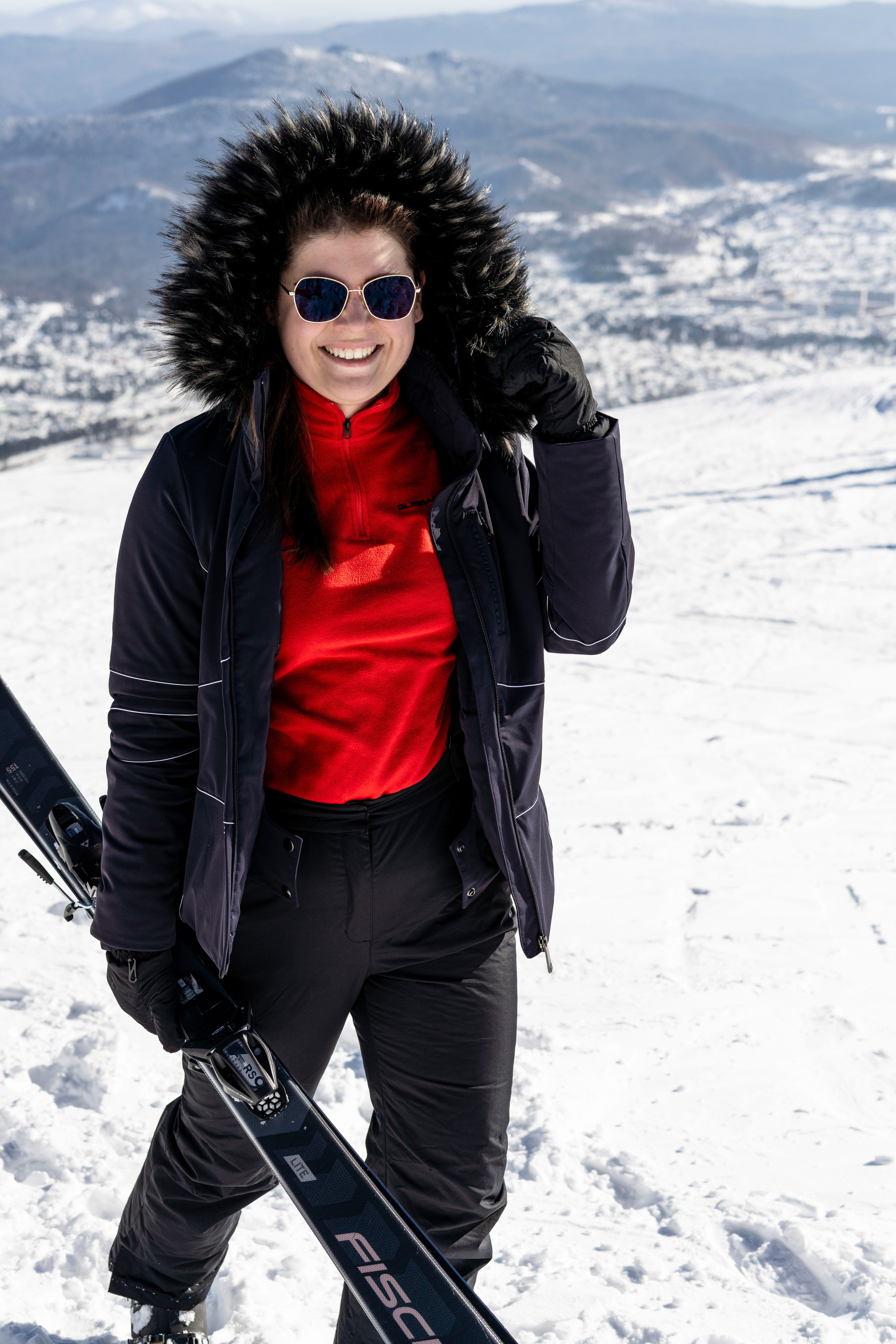 Фотосессия на вершине. Анастасия Паршукова — фотограф Шерегеш Новосибирск