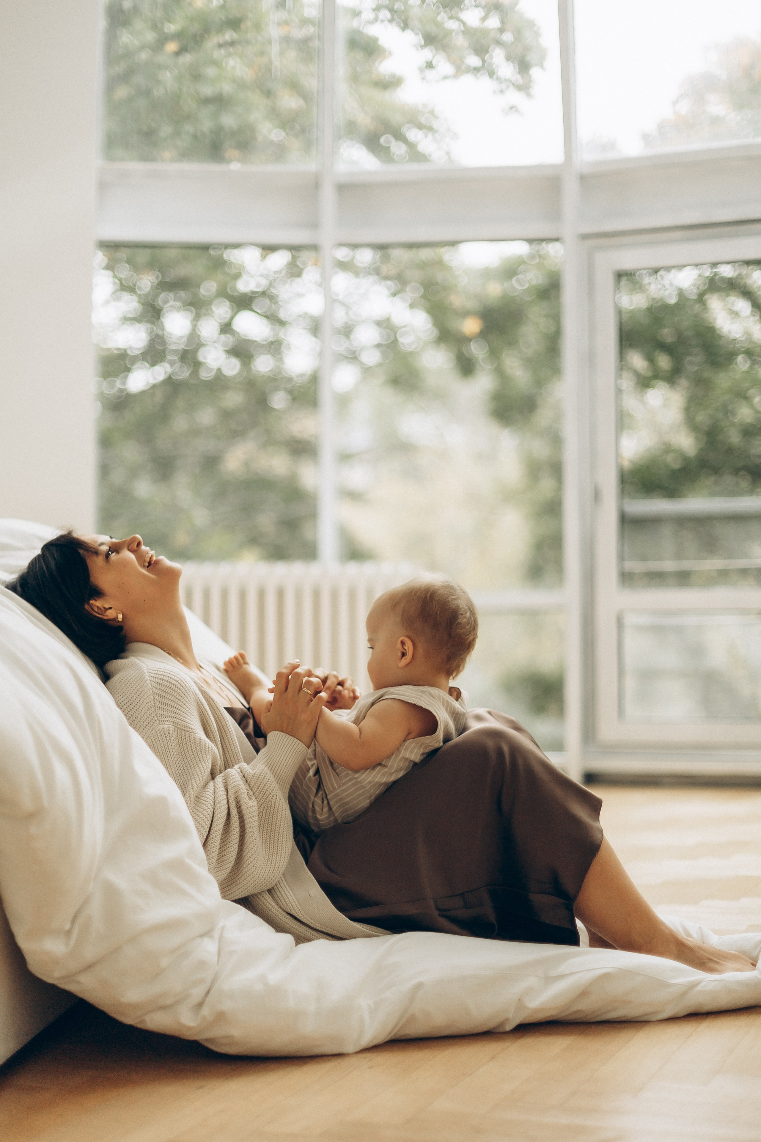 Фотосессия с малышом в студии. Семейный фотограф в Москве и Королеве Евгения Баукова