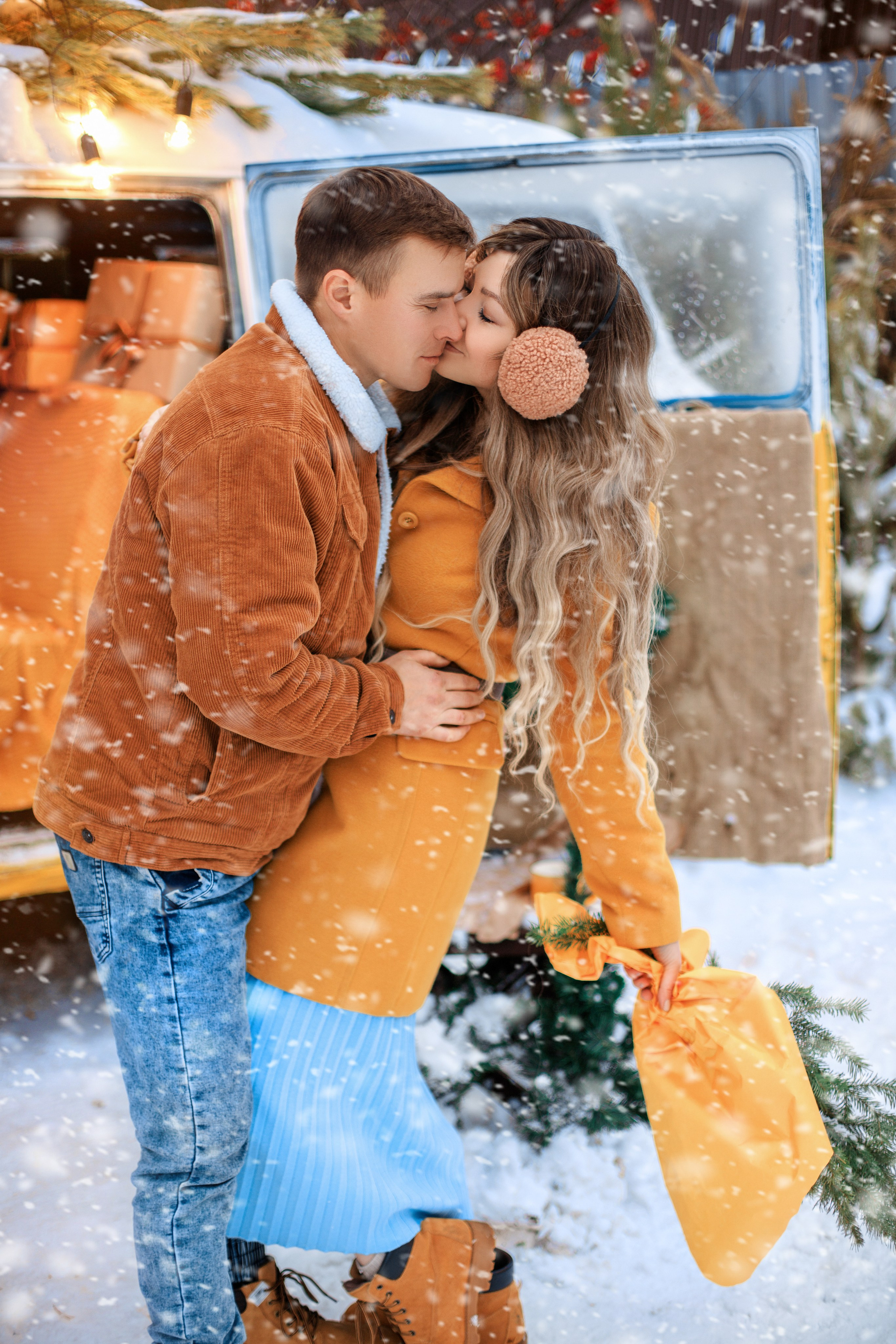 Фотопроект " Зимний фургон» 2023. Фотограф Елена Аленская