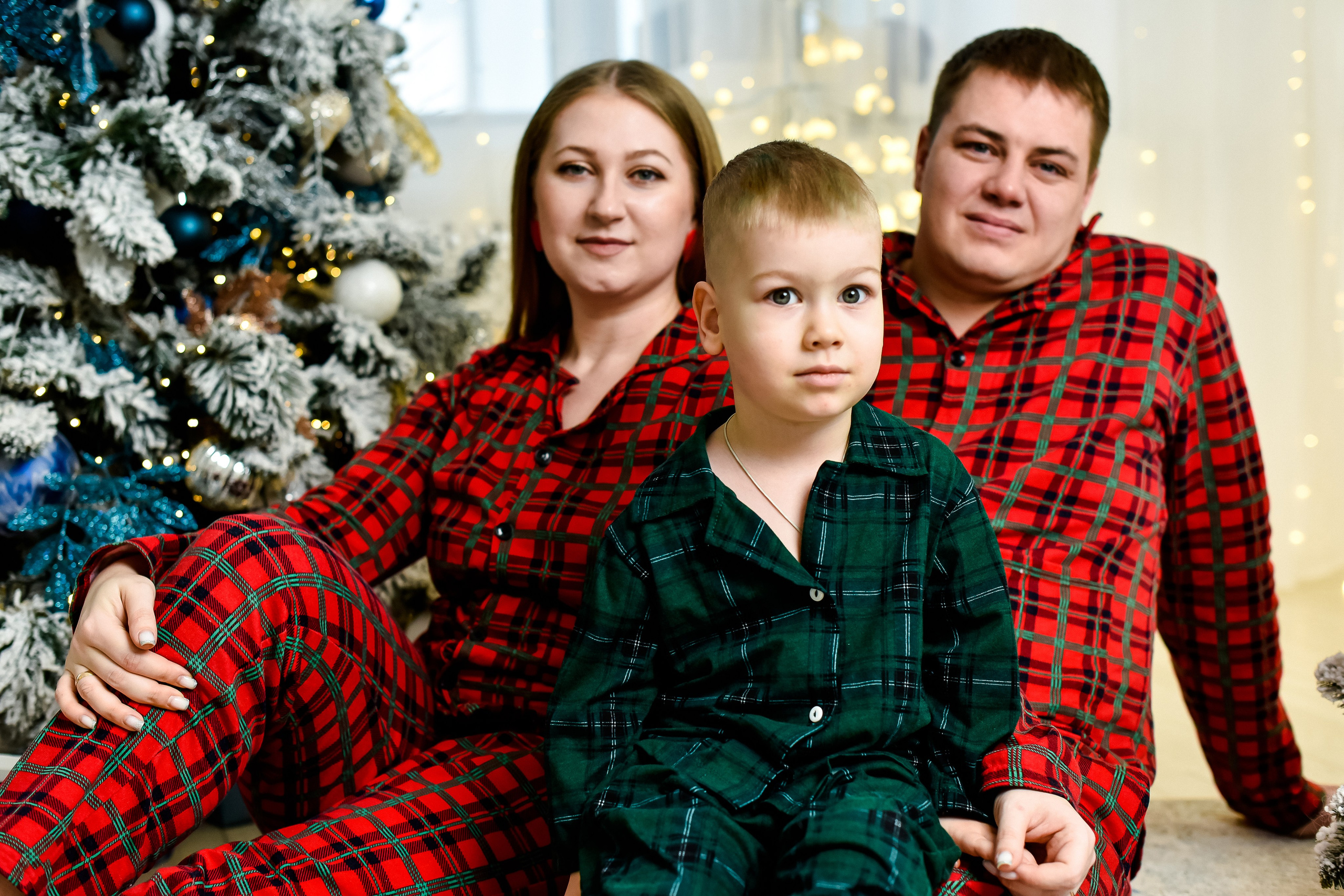 Семья Анны, Сергея и Вовочки