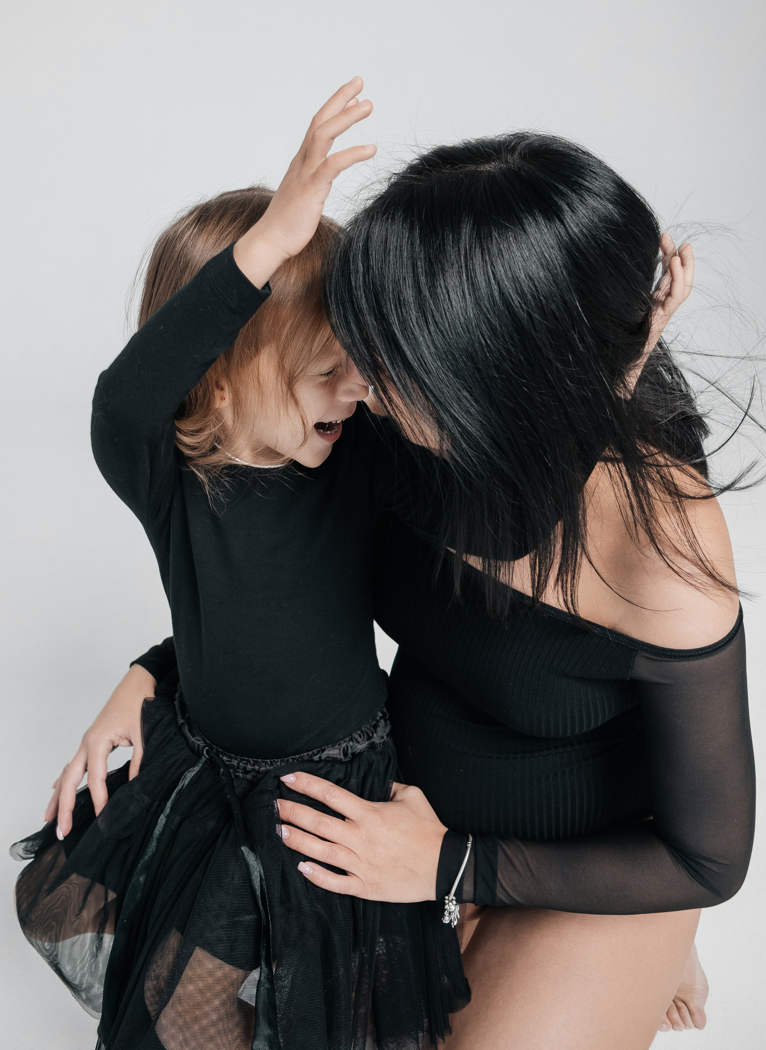 Семейная фотосессия в фотостудии. Свадебный и семейный фотограф Ибрагимова Мария из Екатеринбурга