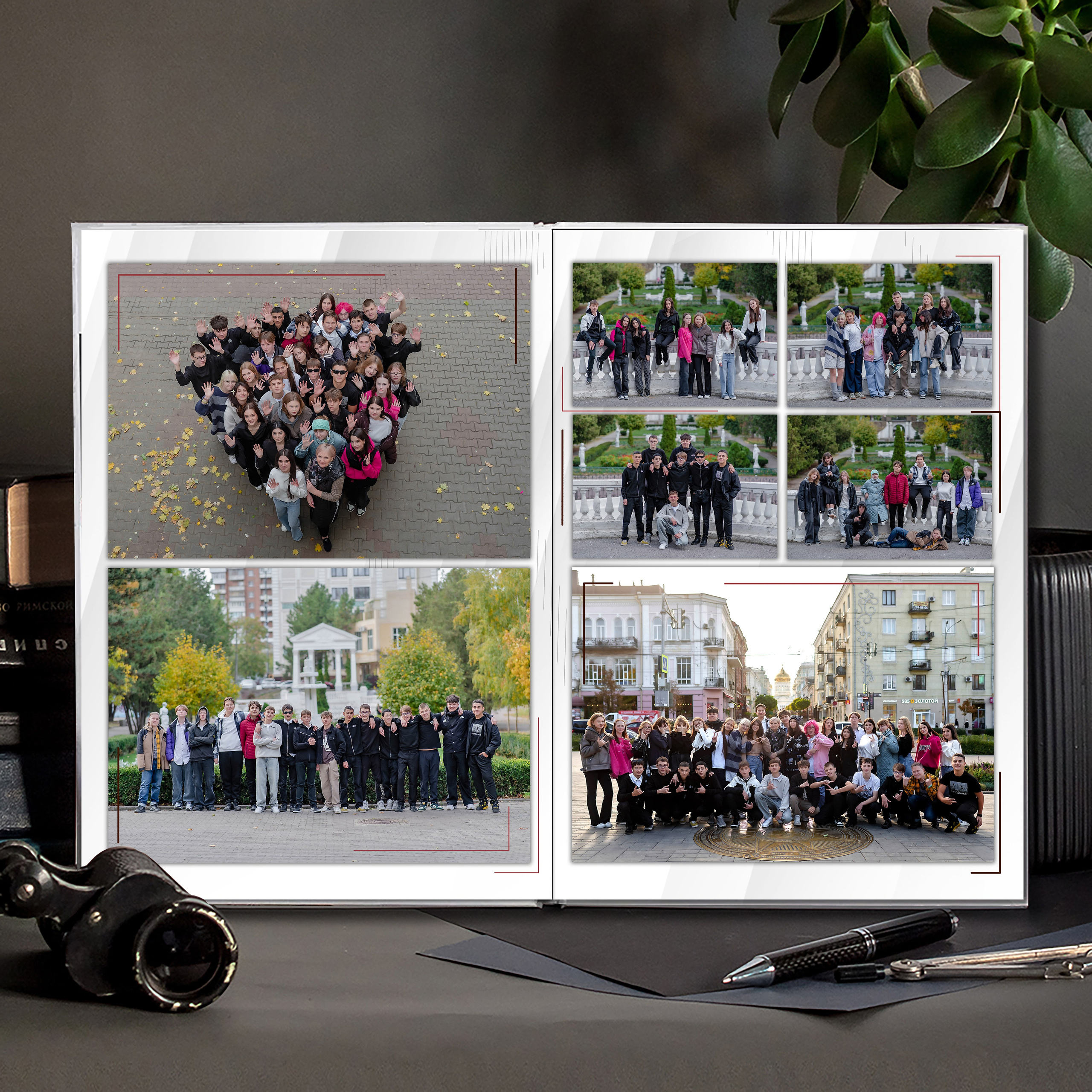 Выпускной альбом для выпускников школы (Дизайн № 210). Современные Выпускные Альбомы в Ростове-на-Дону