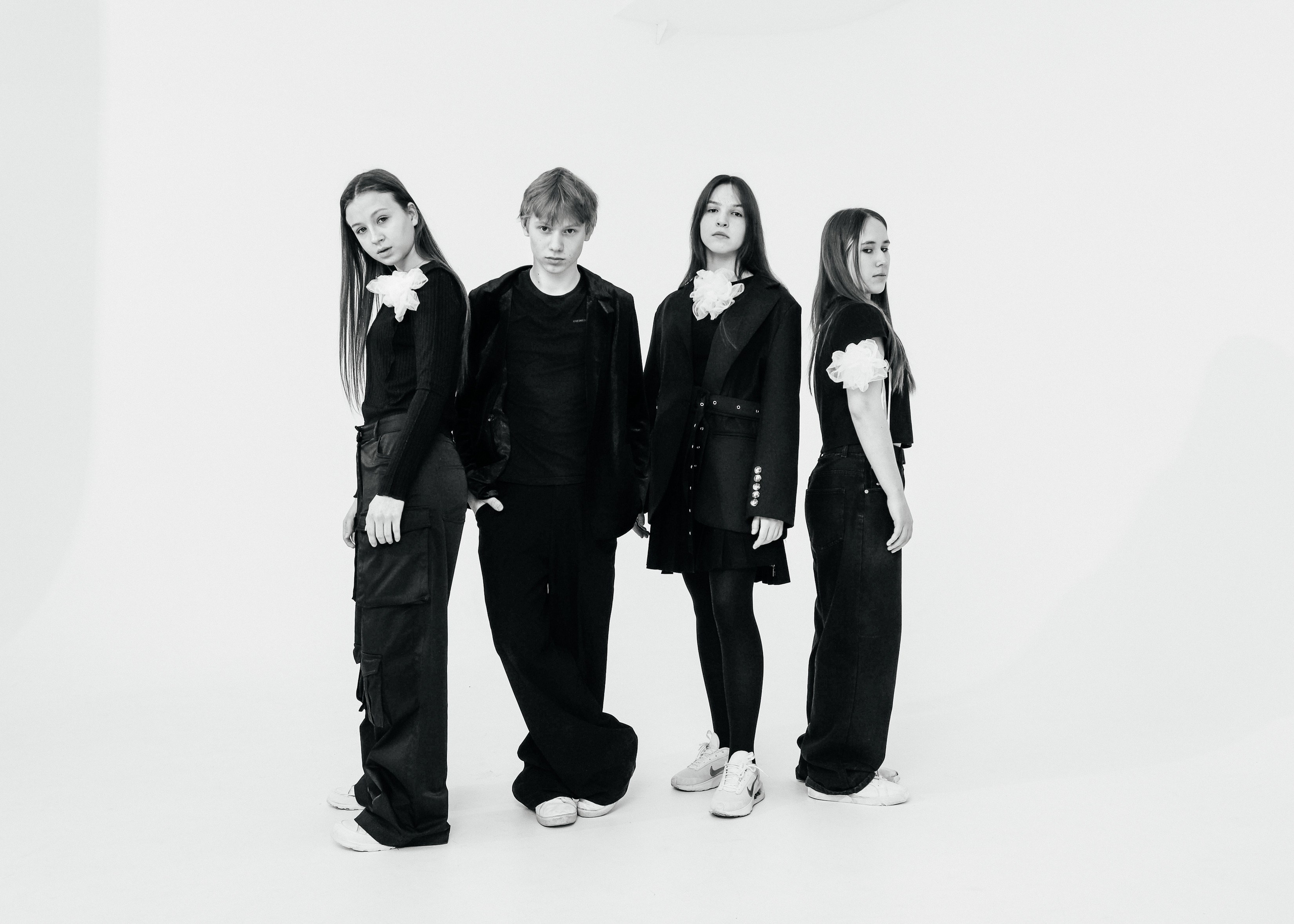 Старшая группа в студии. Фотограф Юлия Мальцева