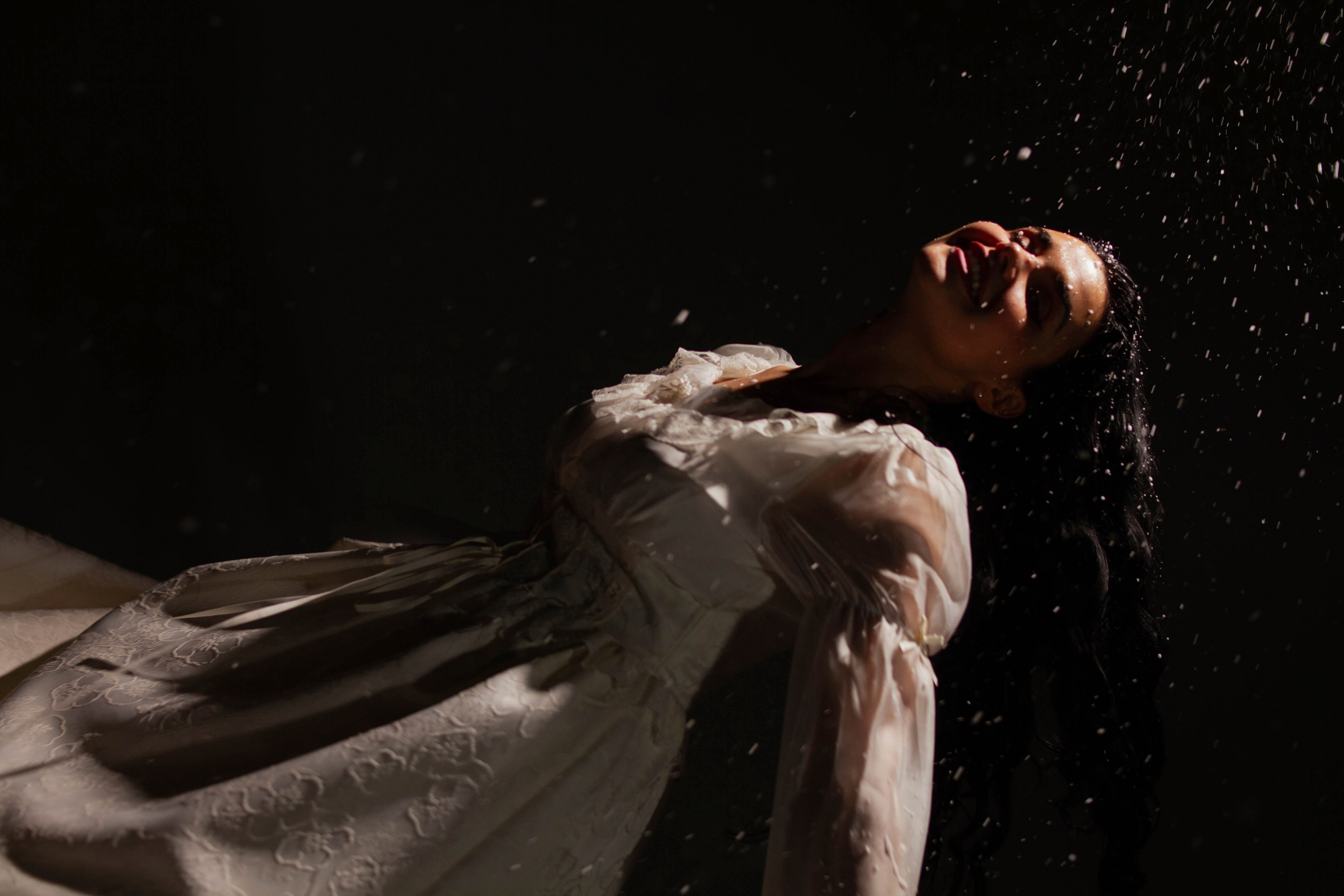 Снег в студии. Создадим шедевр? Виталина и её фотоискусство