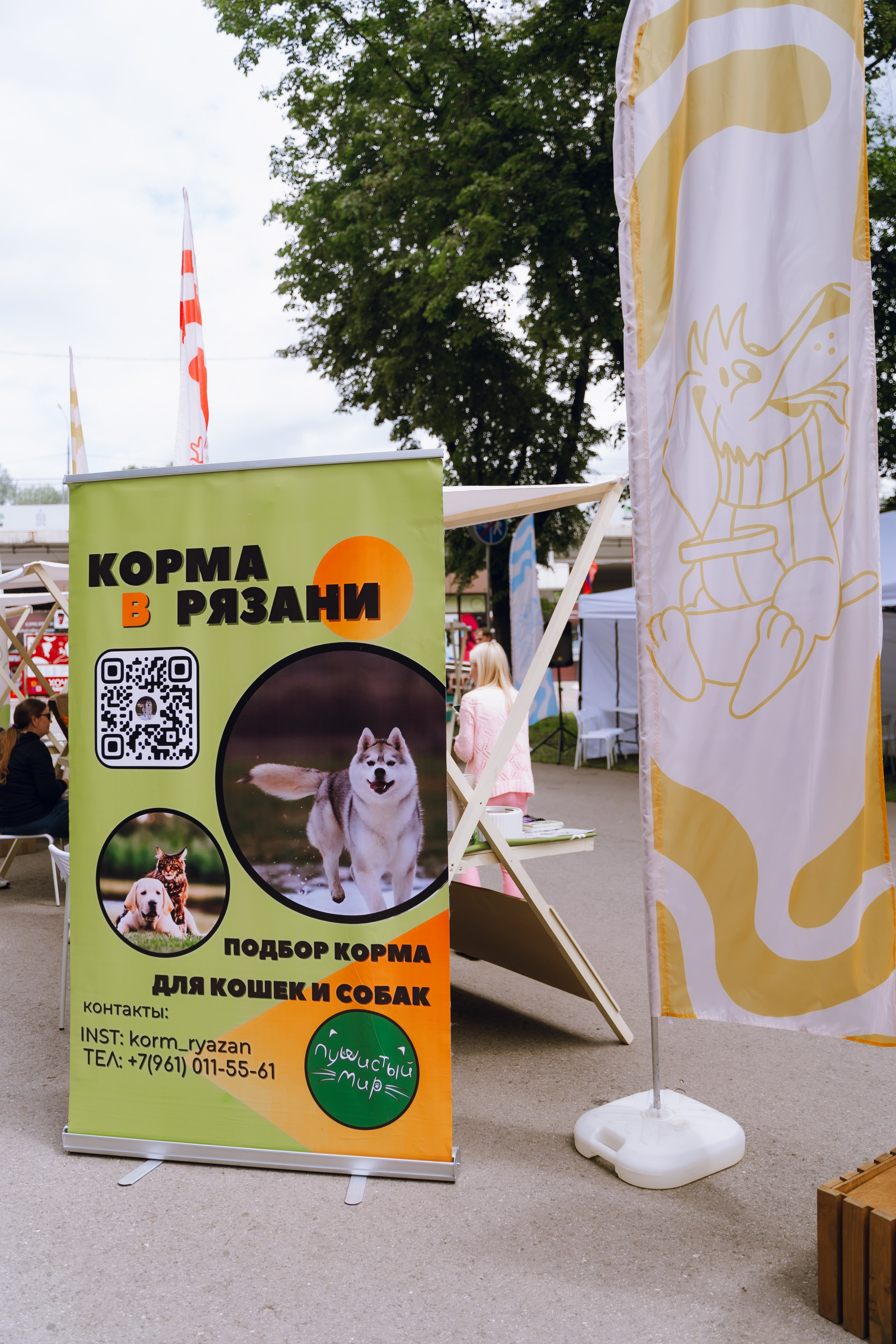 Площадка фестиваля «Мампус и его друзья» в Лесопарке 2025. Фотограф Надежда Погребняк | Рязань | Москва