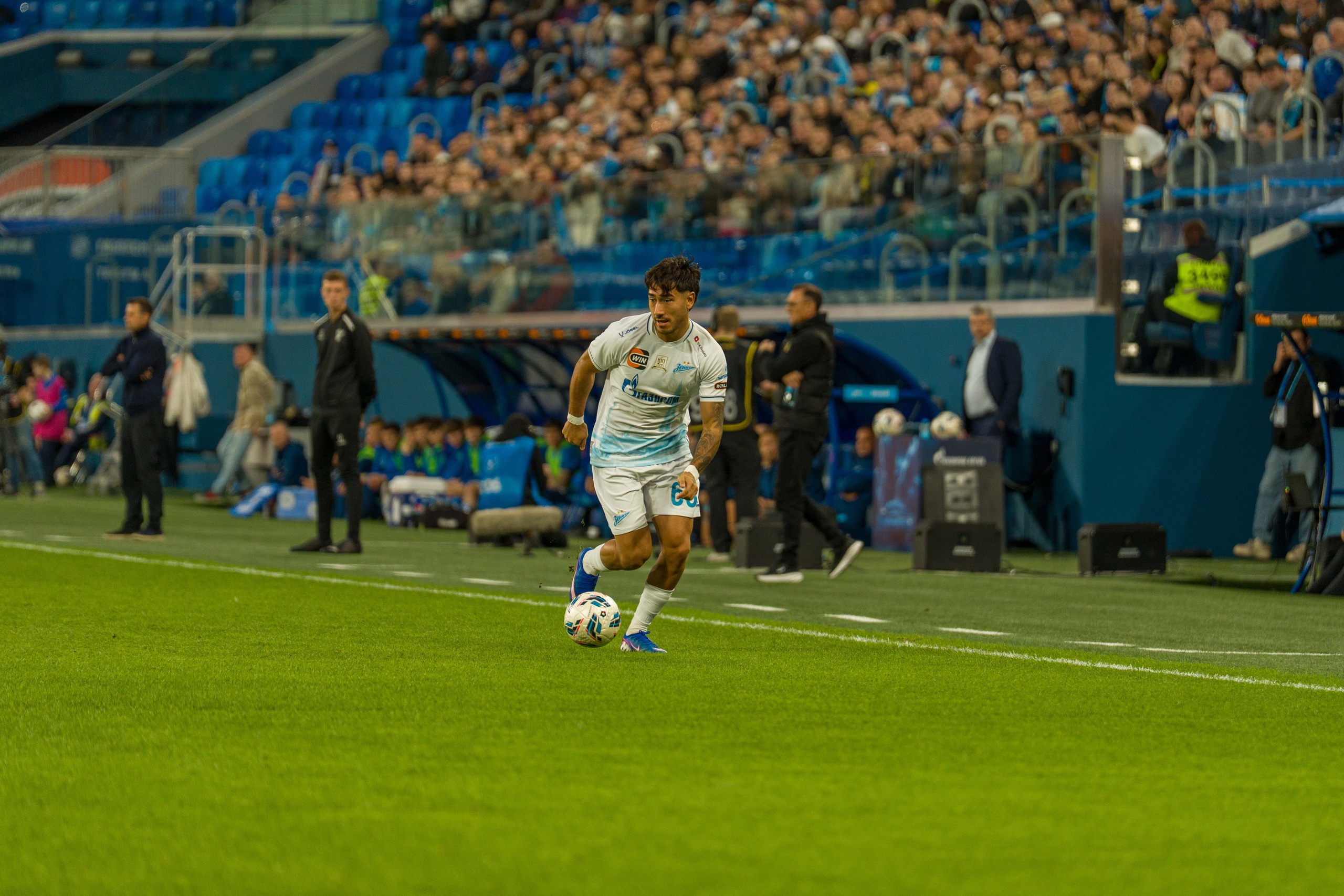 Зенит — Кайрат: фотогалерея товарищеского матча в Санкт-Петербурге | Антон Гауф. Спортивный фотограф в Санкт-Петербурге | Антон Гауф