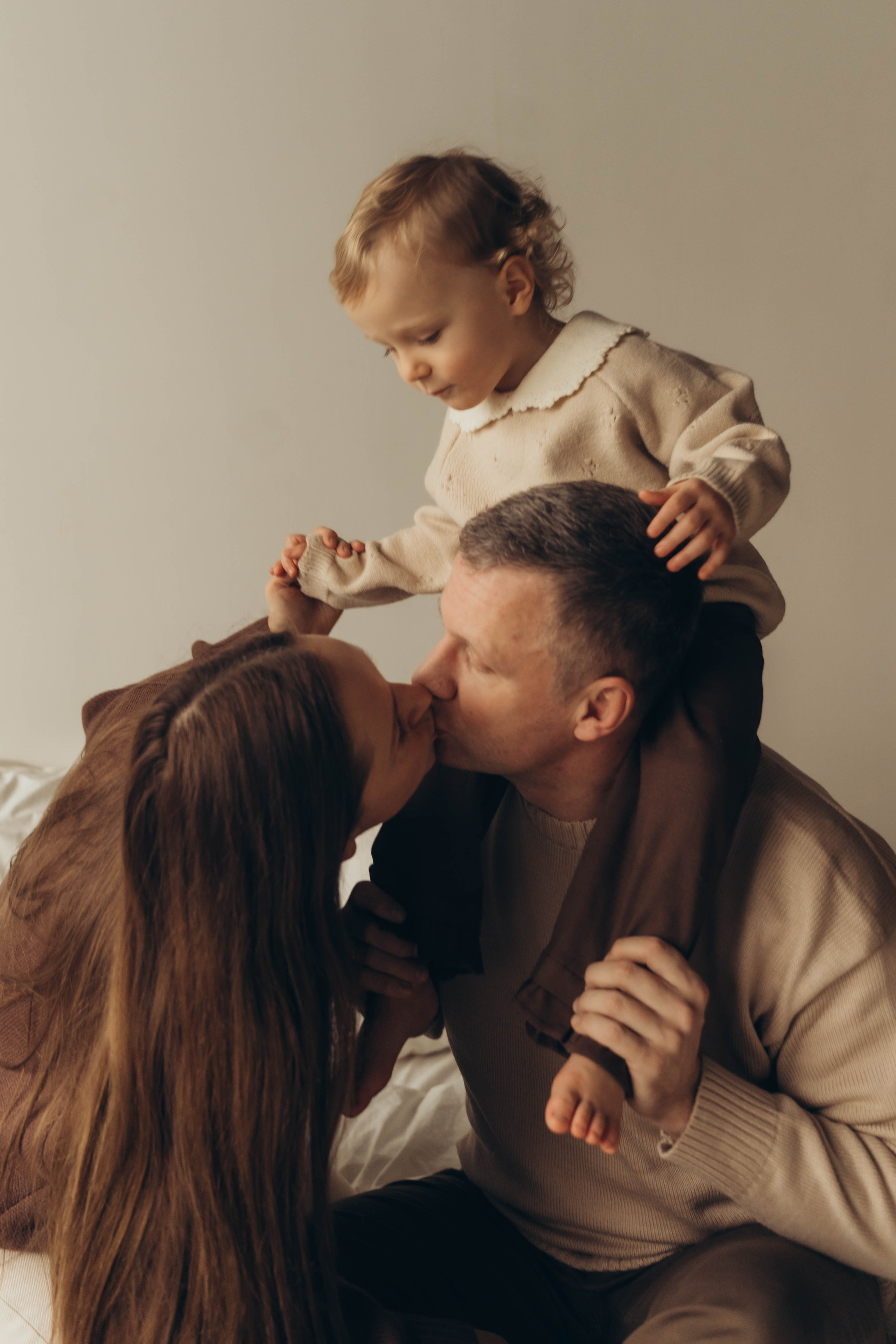 Екатерина, Николай и малышка Аня