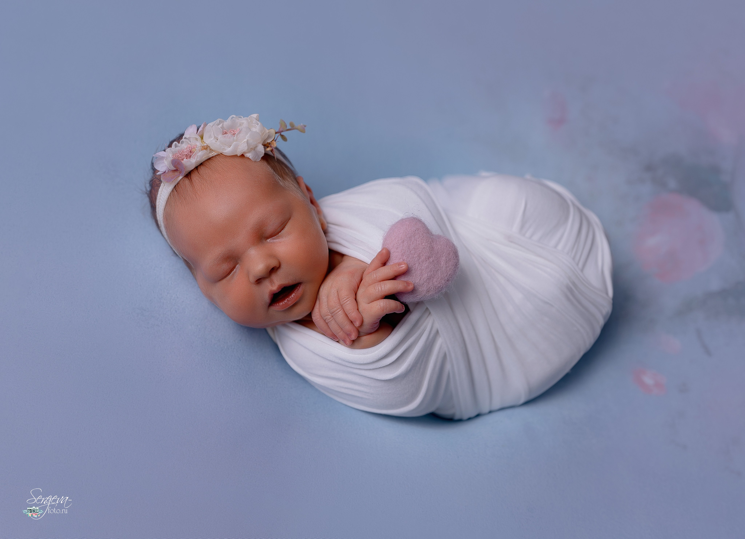 Софья 7 дней. Фотограф новорожденных в Нижнем Новгороде Сергеева Оксана