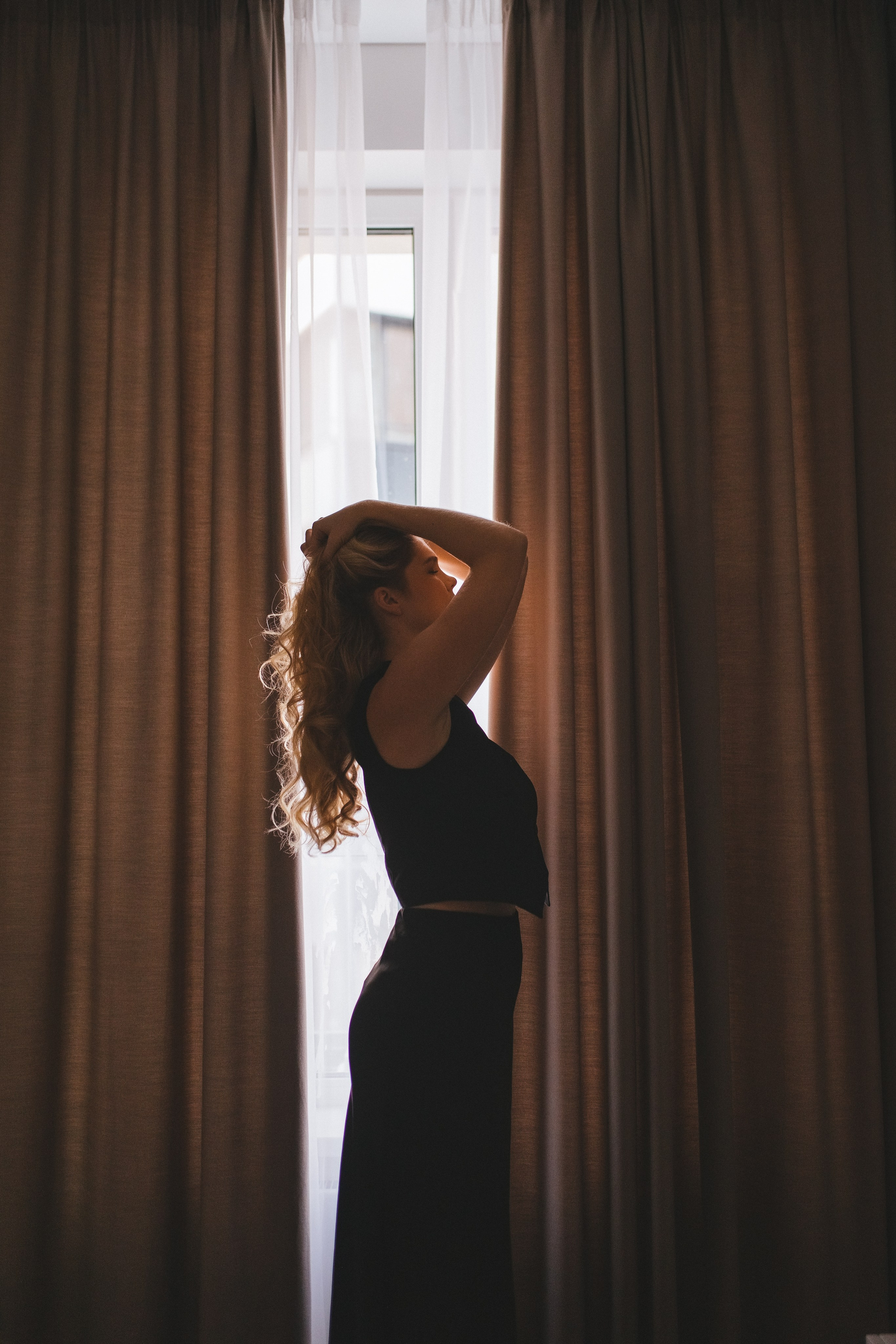 Женский портрет дома. Фотограф Лебедева Наталья